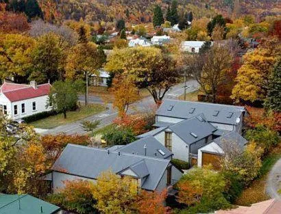 Bird's eye view in Arrowtown House Boutique Hotel