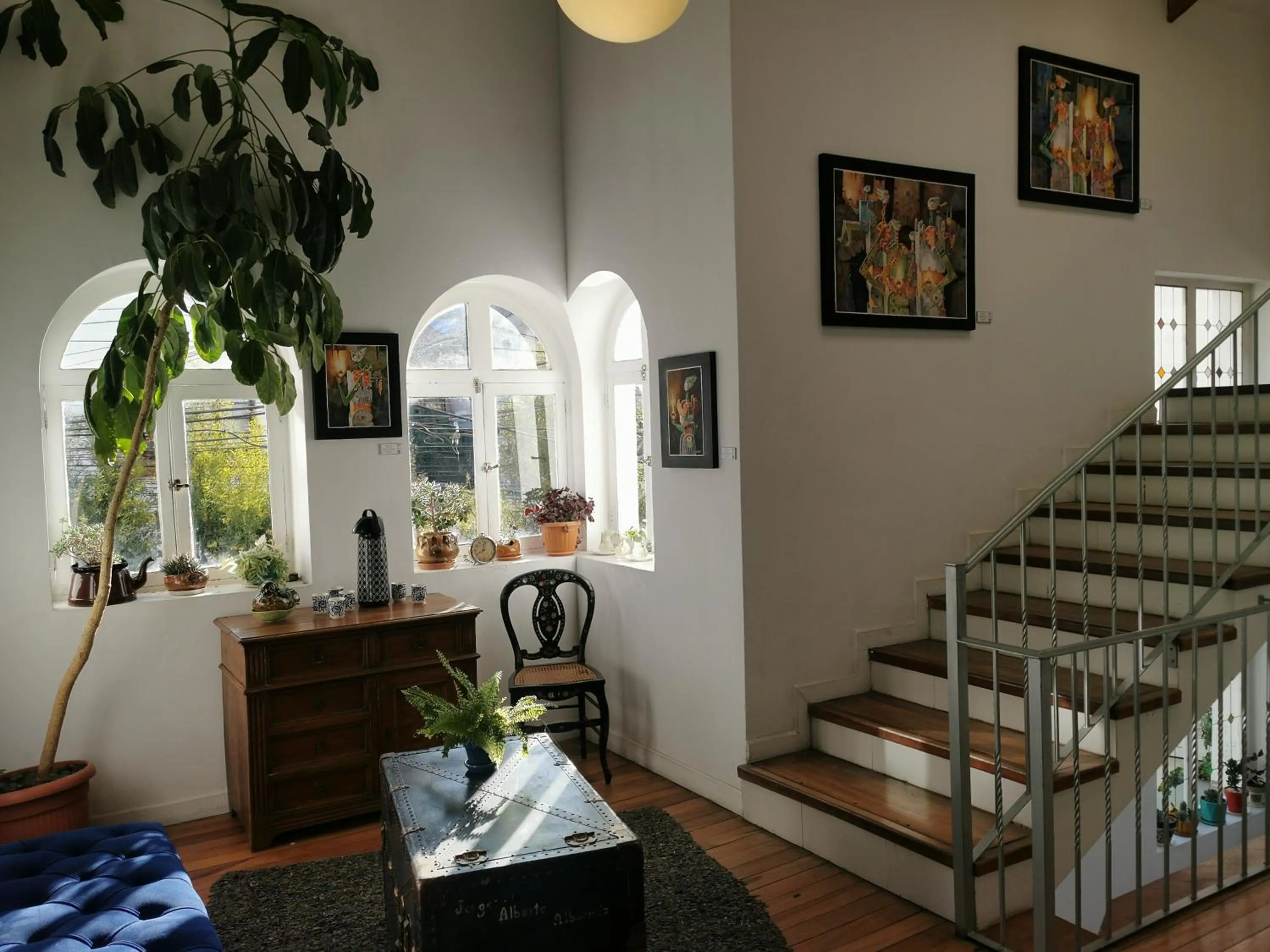 Seating area in Casa Fusion Hotel Boutique