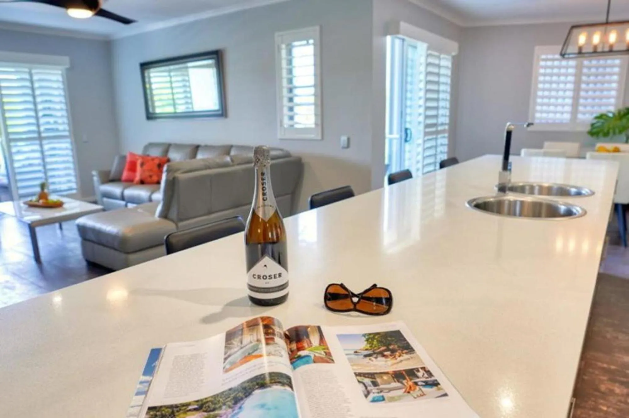 Living room in Coolum At The Beach