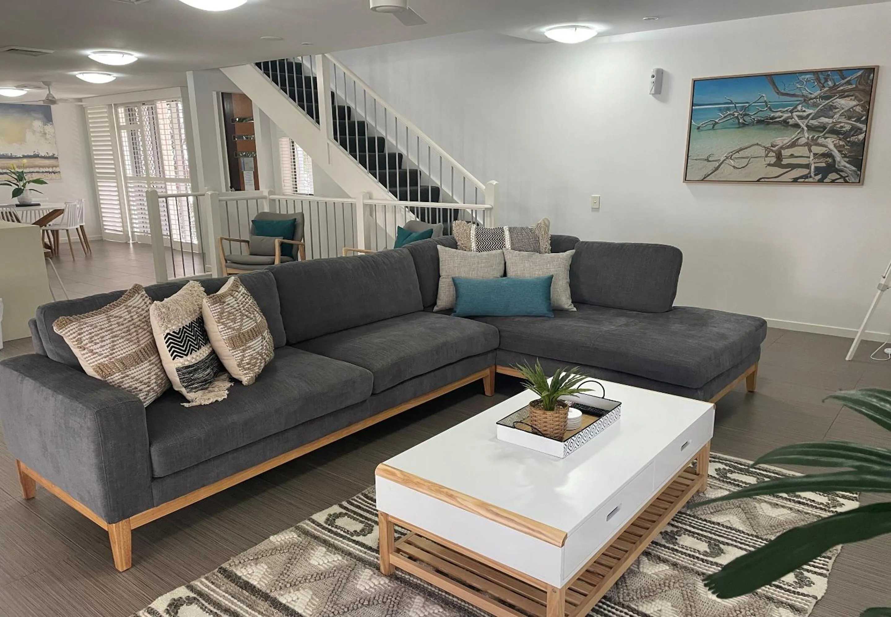Living room in Coolum At The Beach