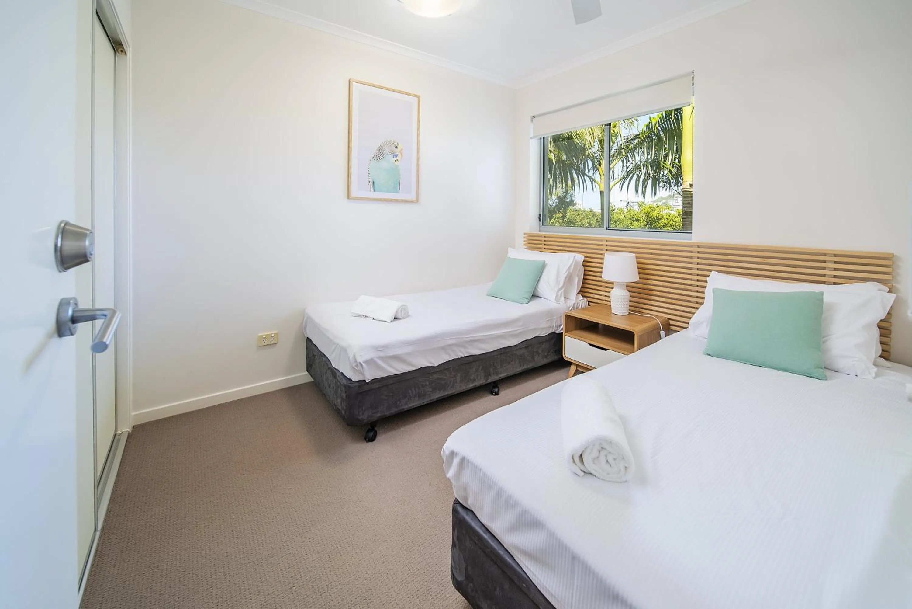 Bedroom, Bed in Coolum At The Beach