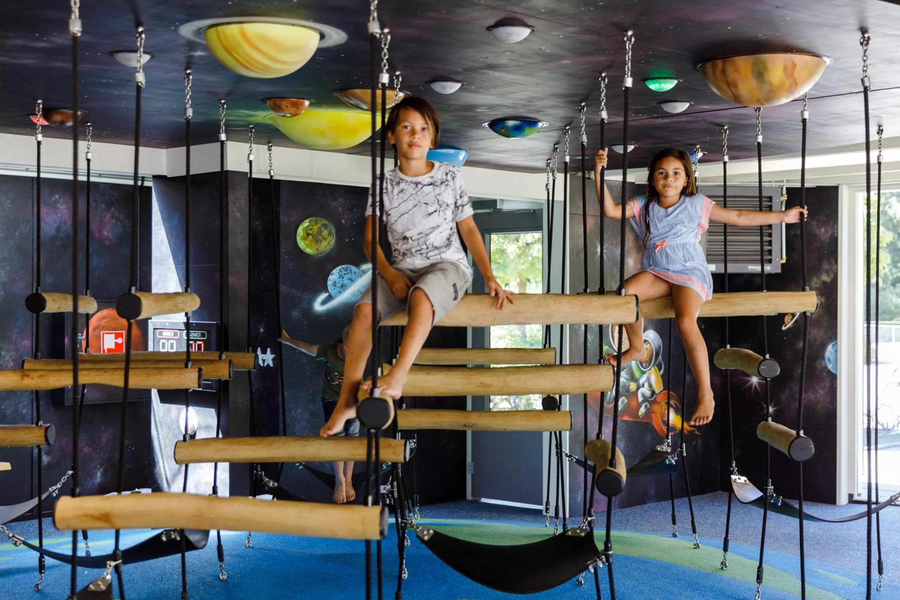 Children play ground in RCN Vakantiepark de Noordster