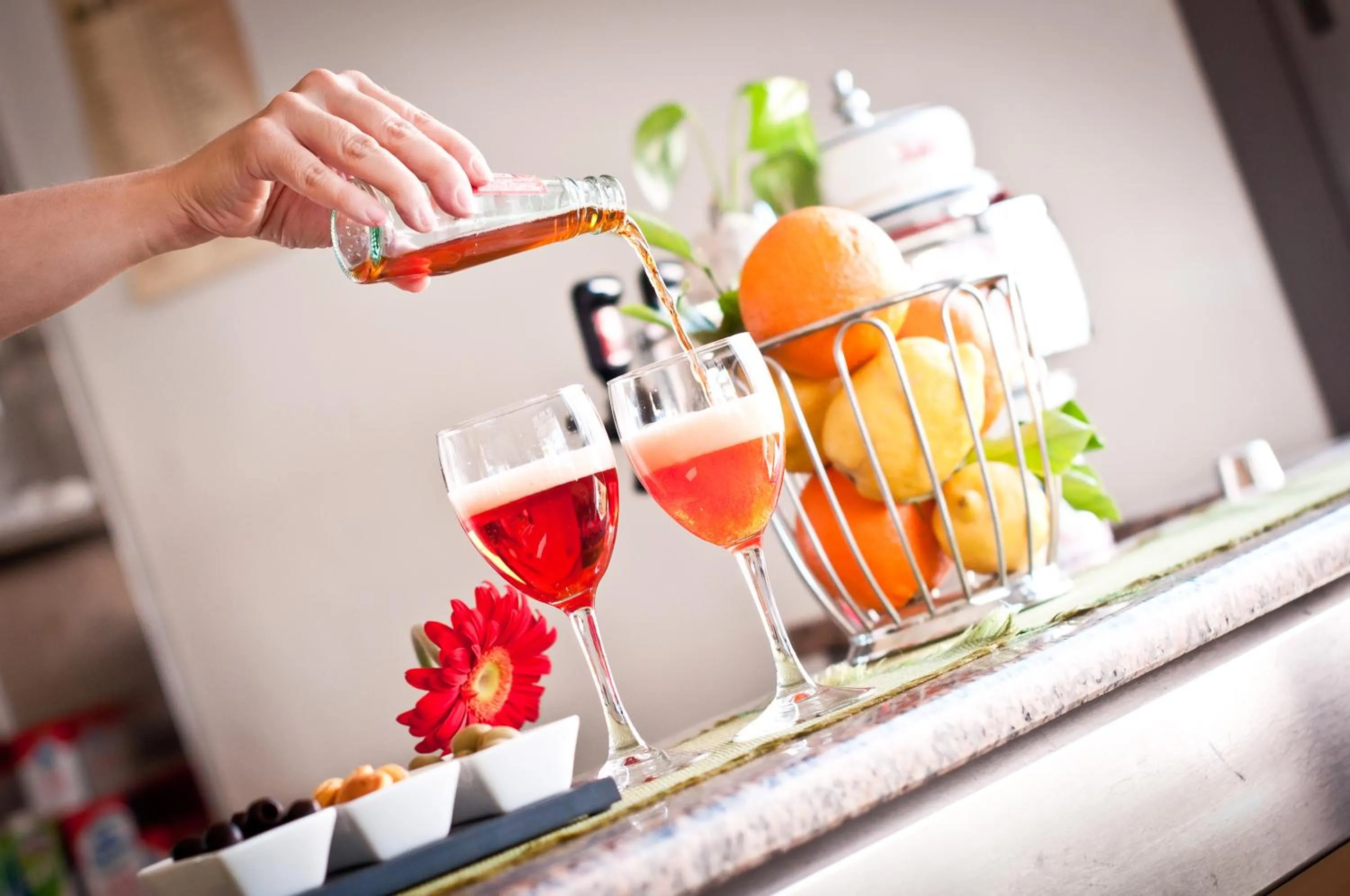 Drinks in Hotel Milan