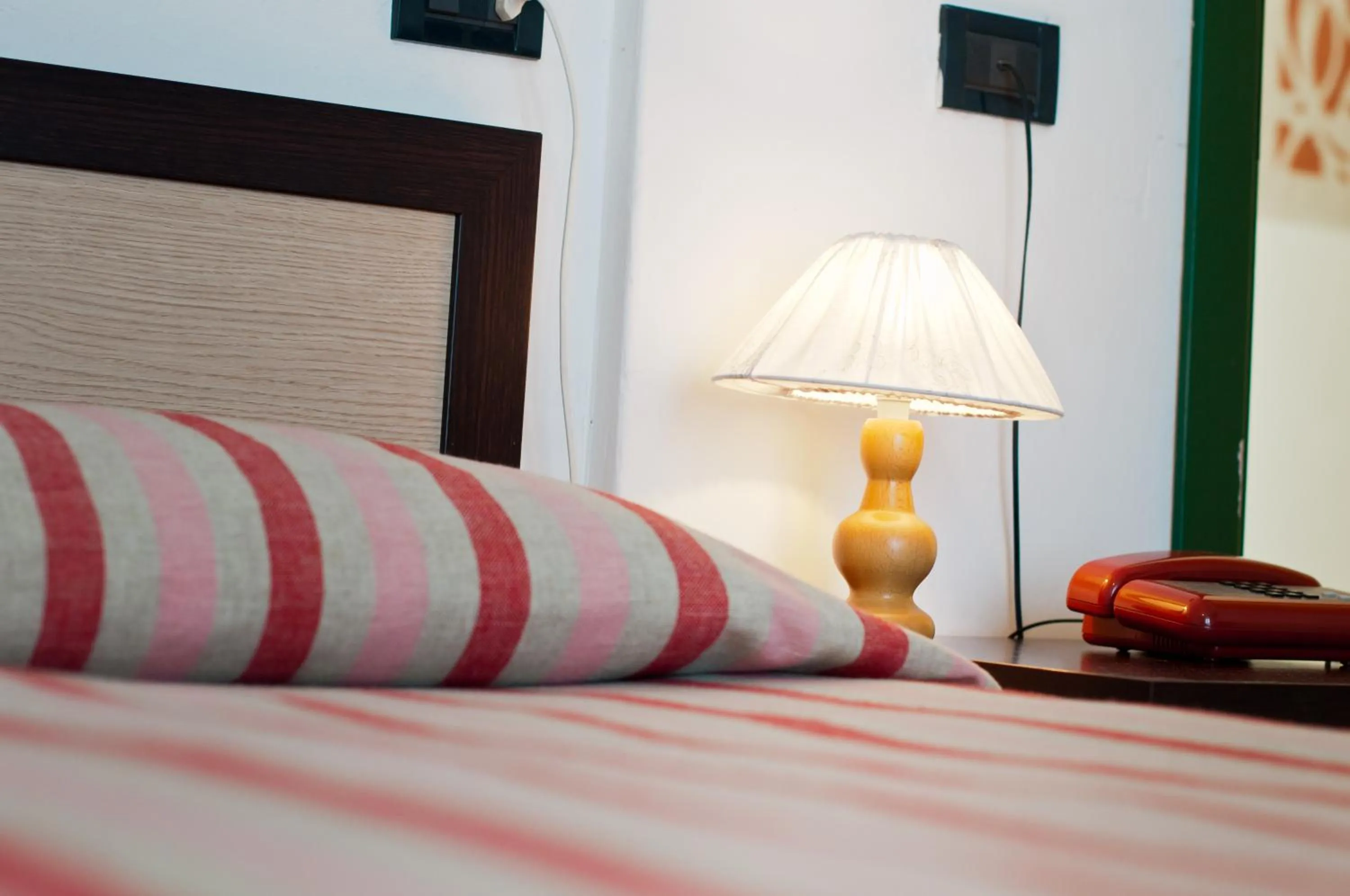 Decorative detail, Bed in Hotel Milan