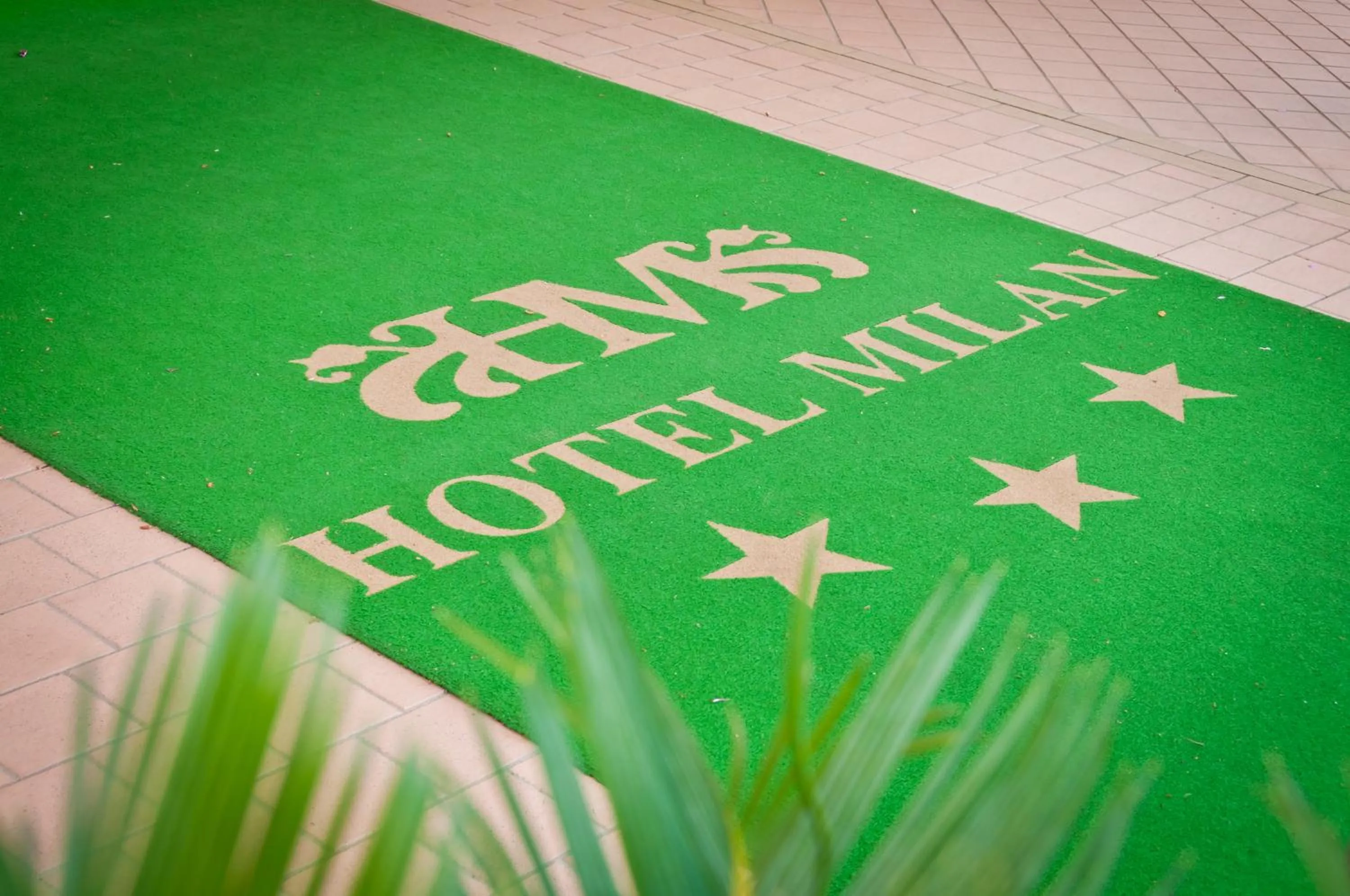 Decorative detail in Hotel Milan