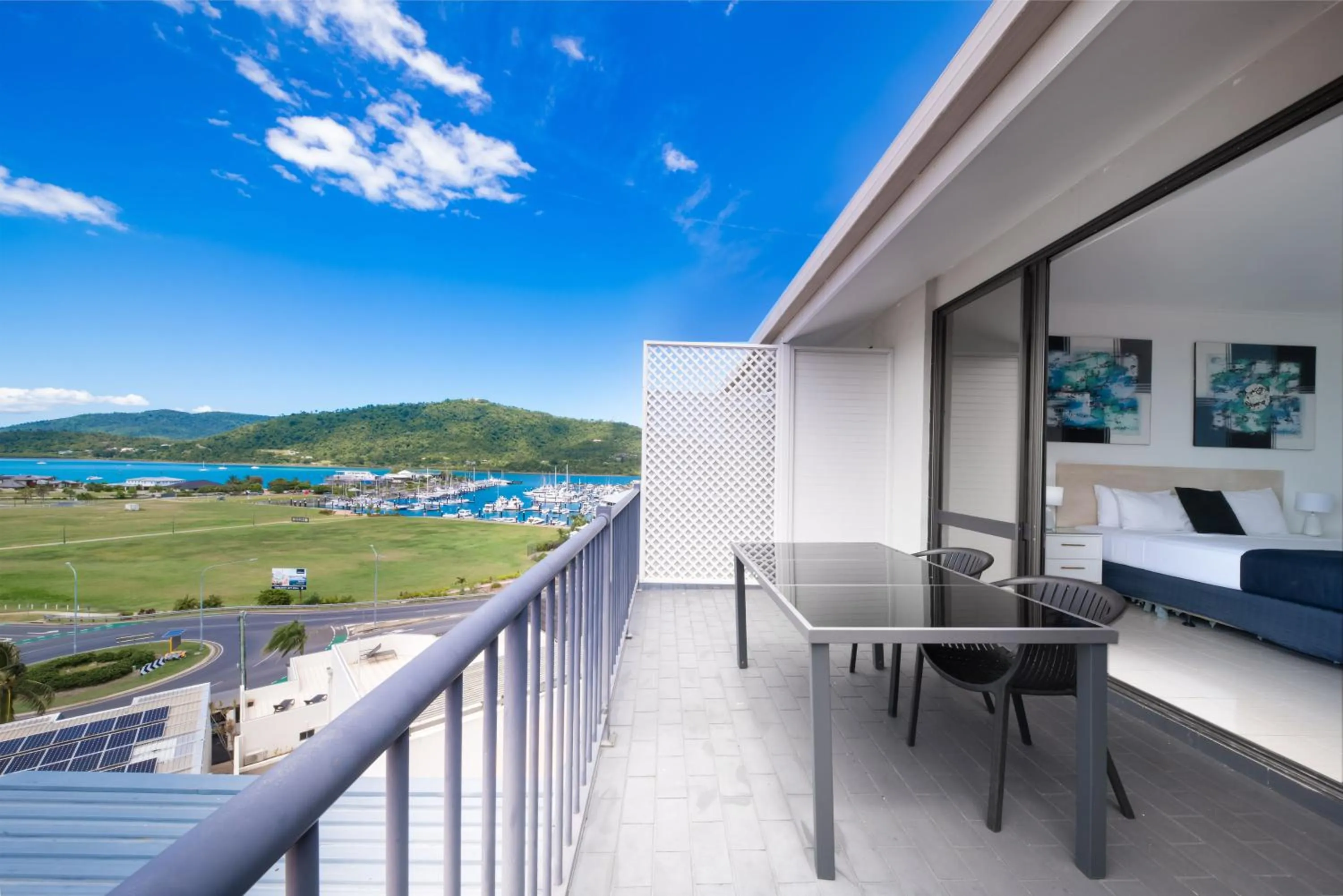 Patio in Whitsunday Terraces Resort