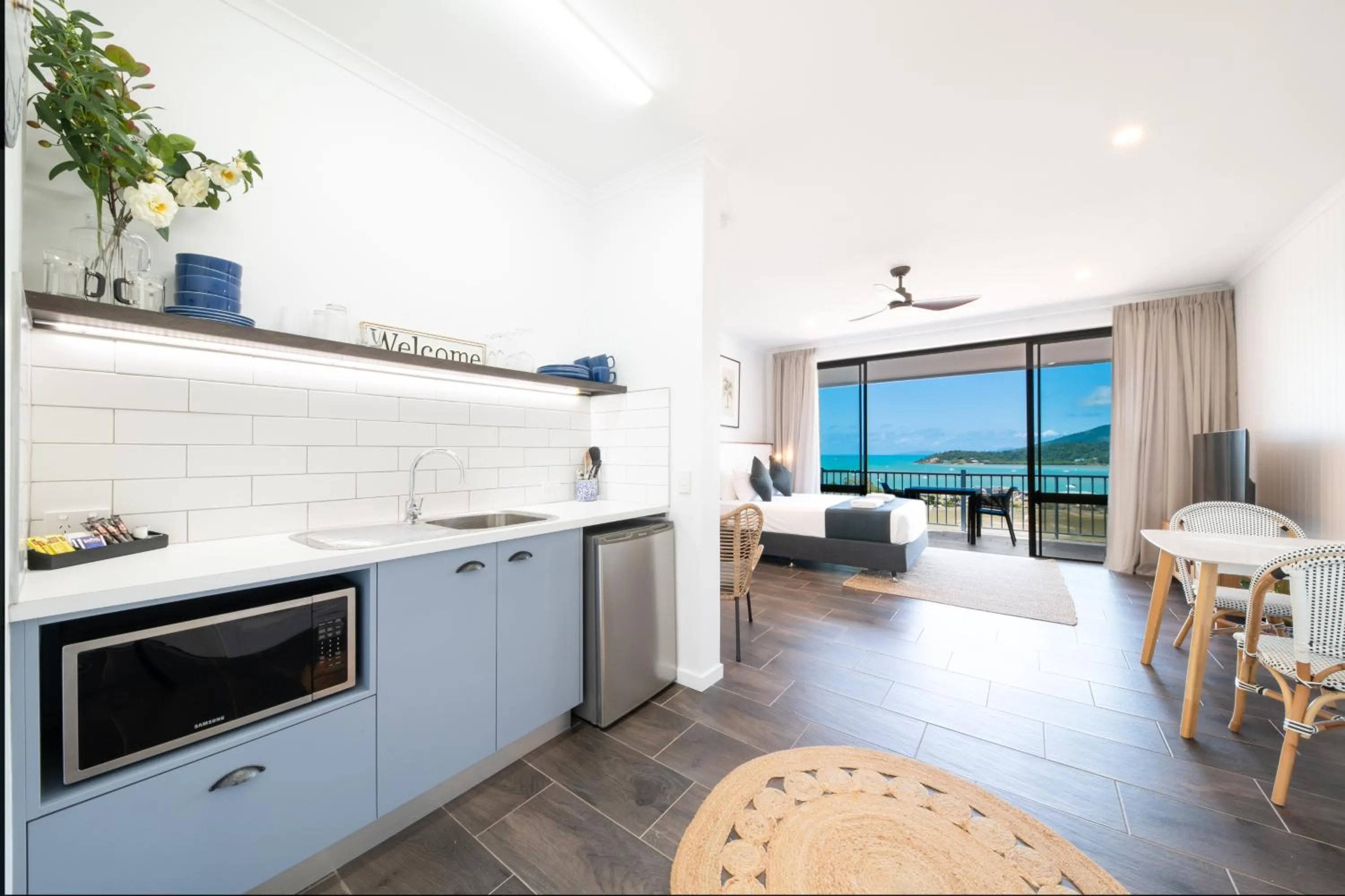 Bed in Whitsunday Terraces Resort
