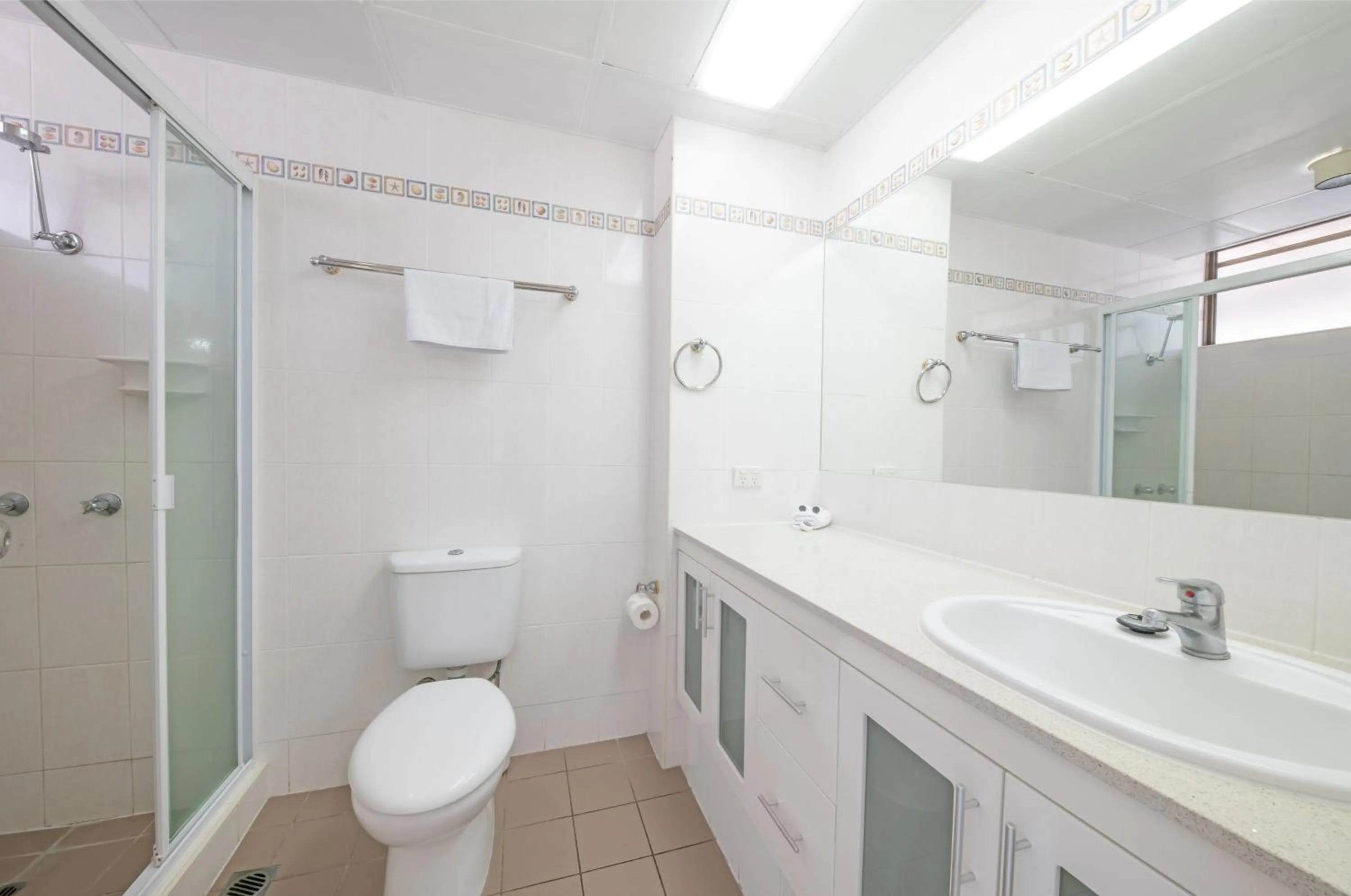 Shower in Whitsunday Terraces Resort