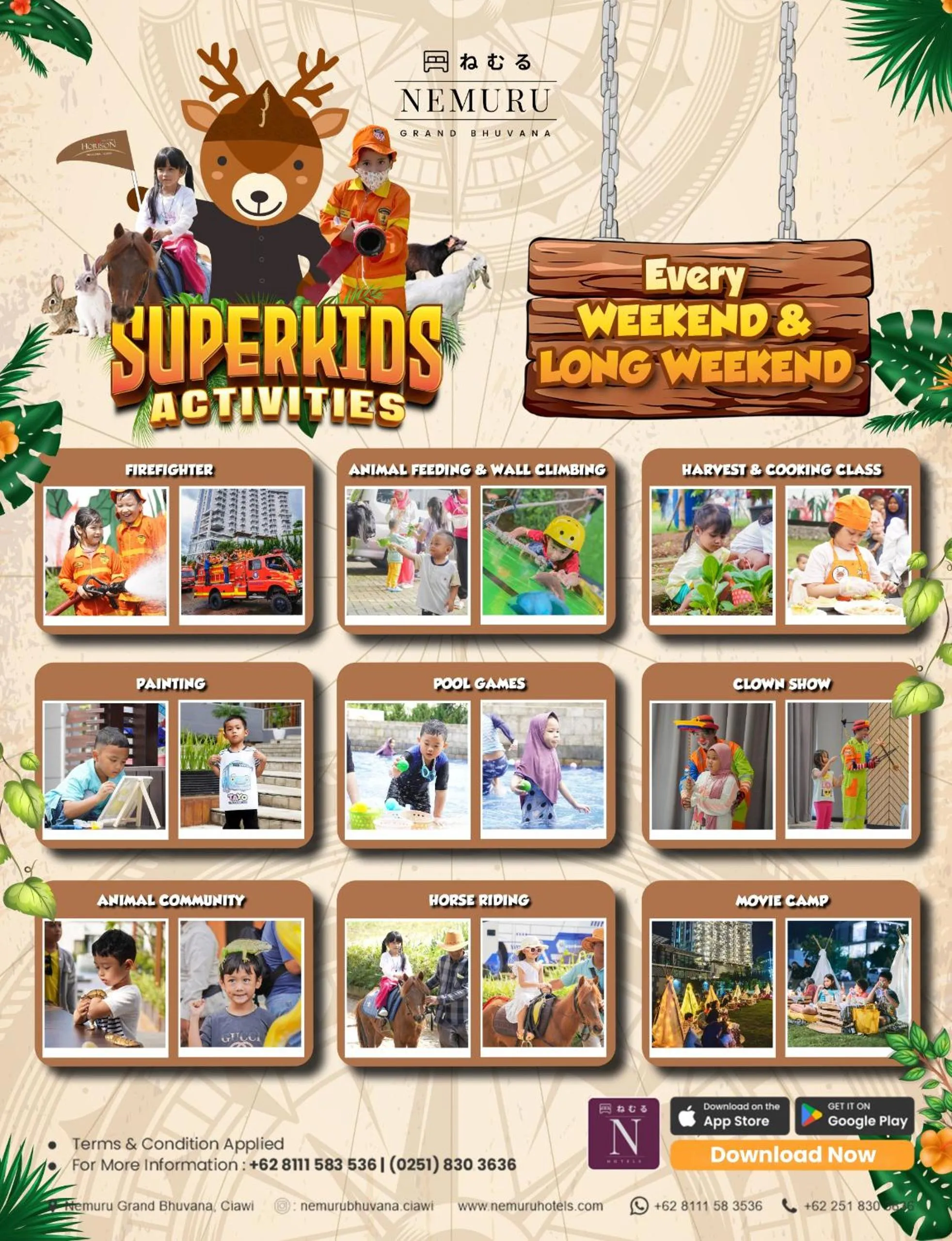 children in Nemuru Grand Bhuvana Ciawi