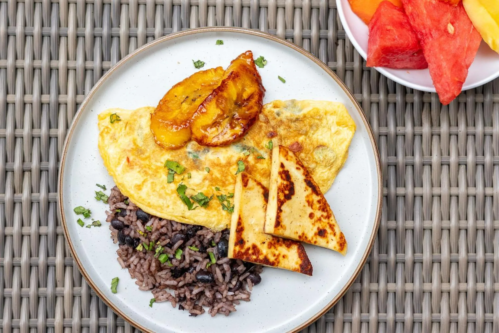 Breakfast in Pumilio Mountain & Ocean Hotel