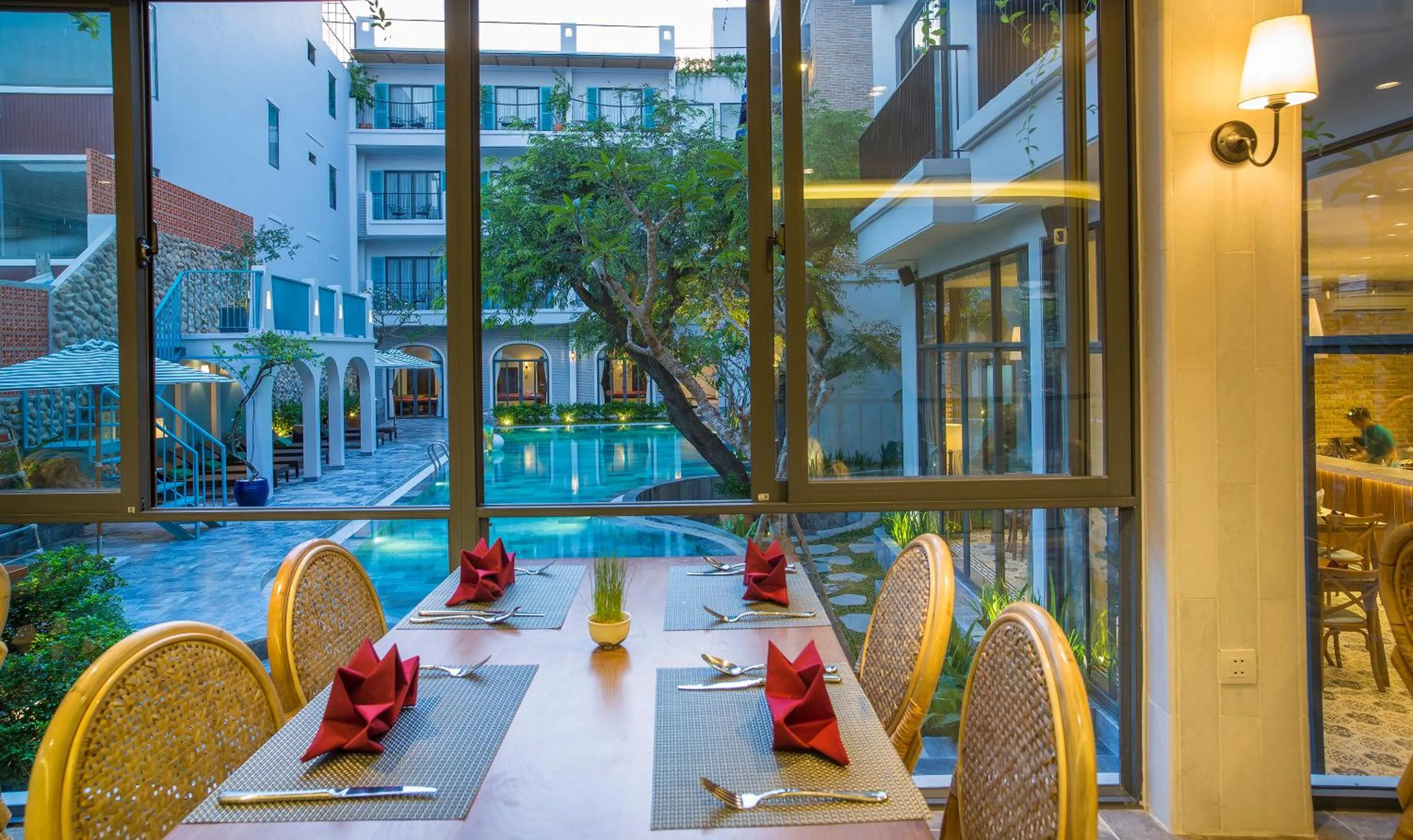 Restaurant/places to eat in Salmalia Boutique Hotel & Spa