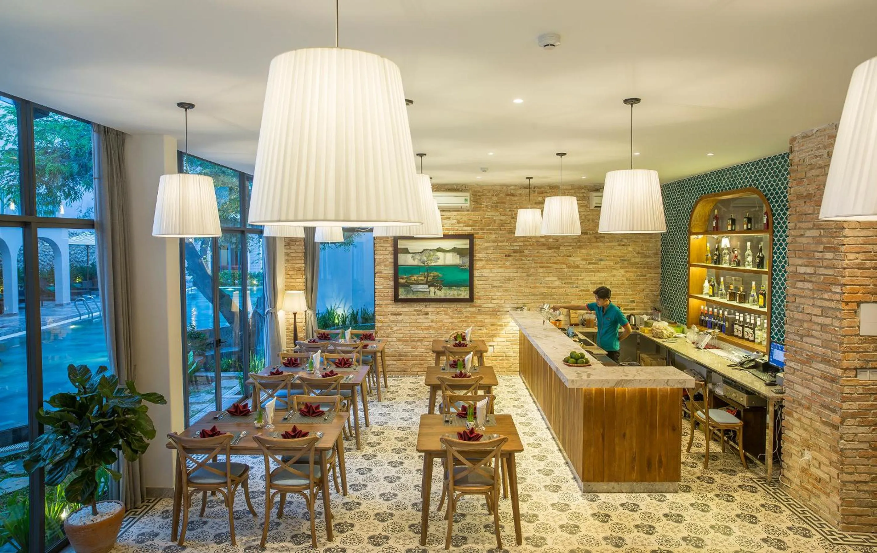 Restaurant/places to eat in Salmalia Boutique Hotel & Spa