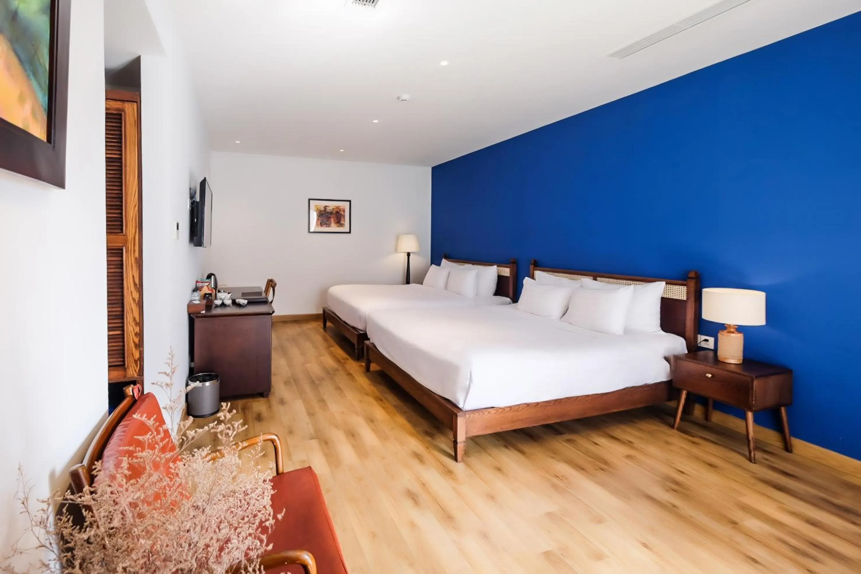 Bed in Salmalia Boutique Hotel & Spa