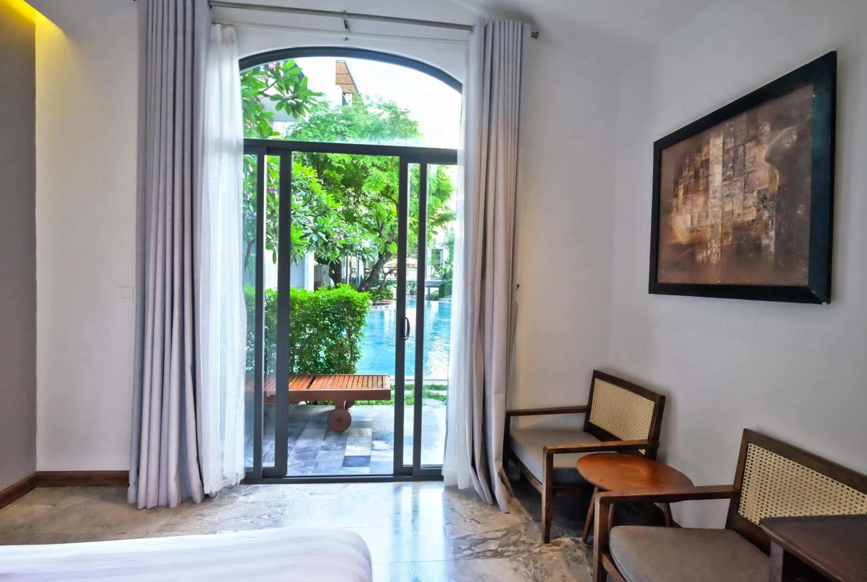 View (from property/room), Bed in Salmalia Boutique Hotel & Spa