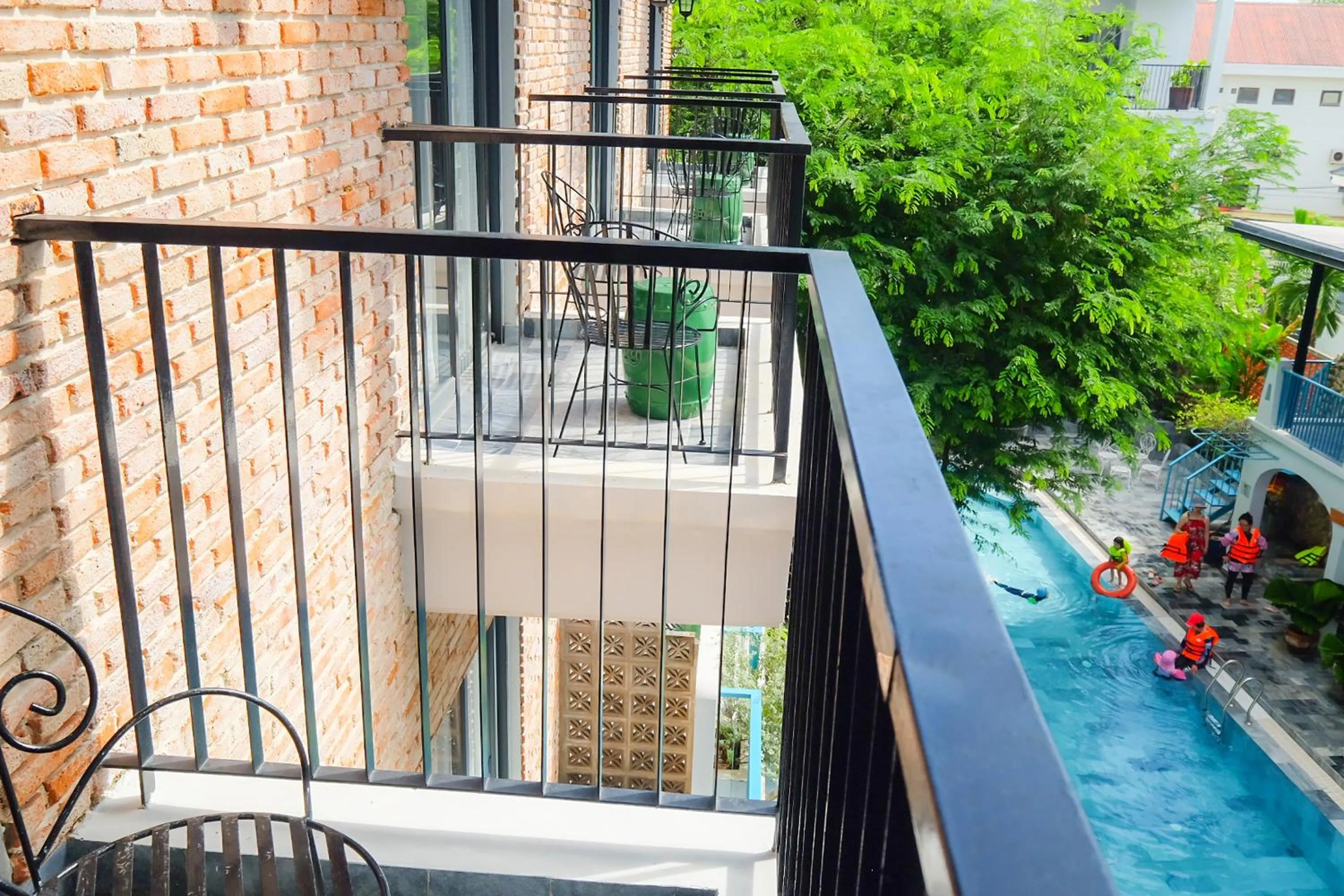 Balcony/Terrace in Salmalia Boutique Hotel & Spa