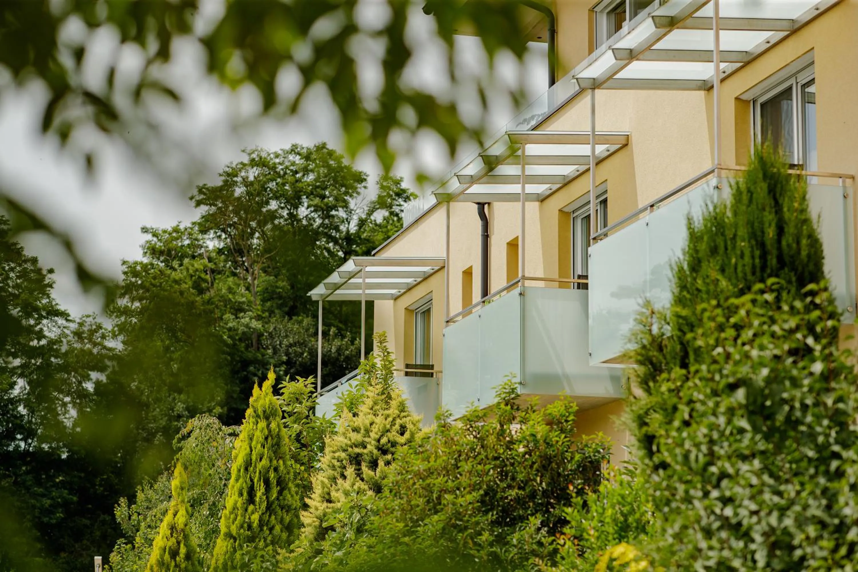 Balcony/Terrace in Hotel Garni Toscanina - Adults Only