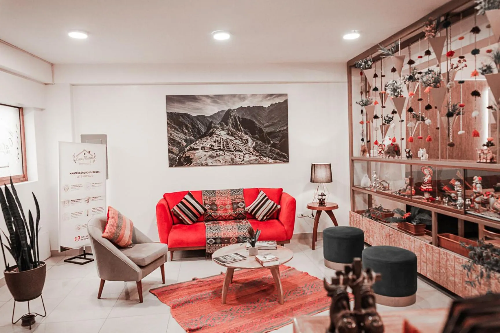 Living room in Casa Matara Boutique