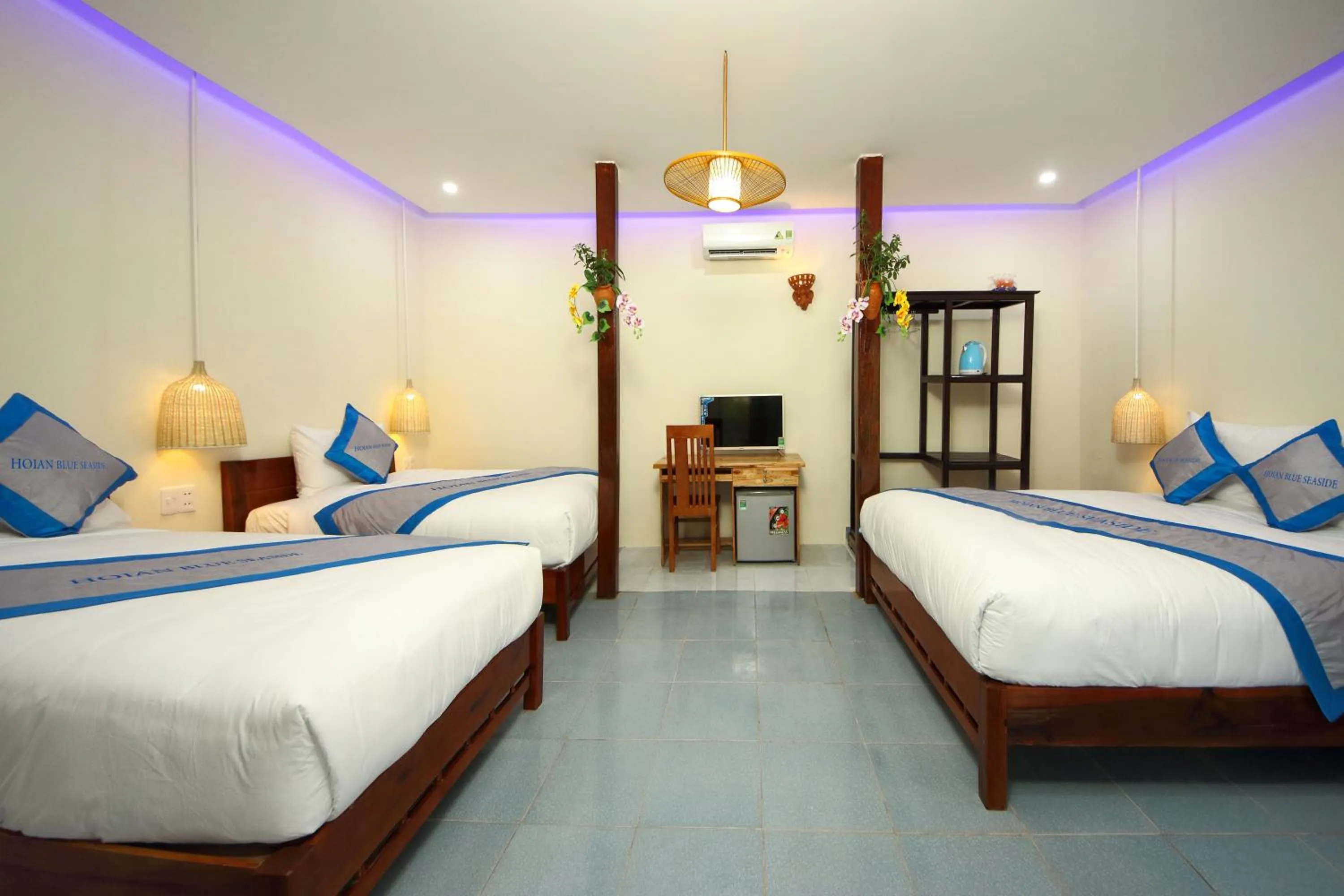 Bed in Hoi An Blue Seaside Homestay