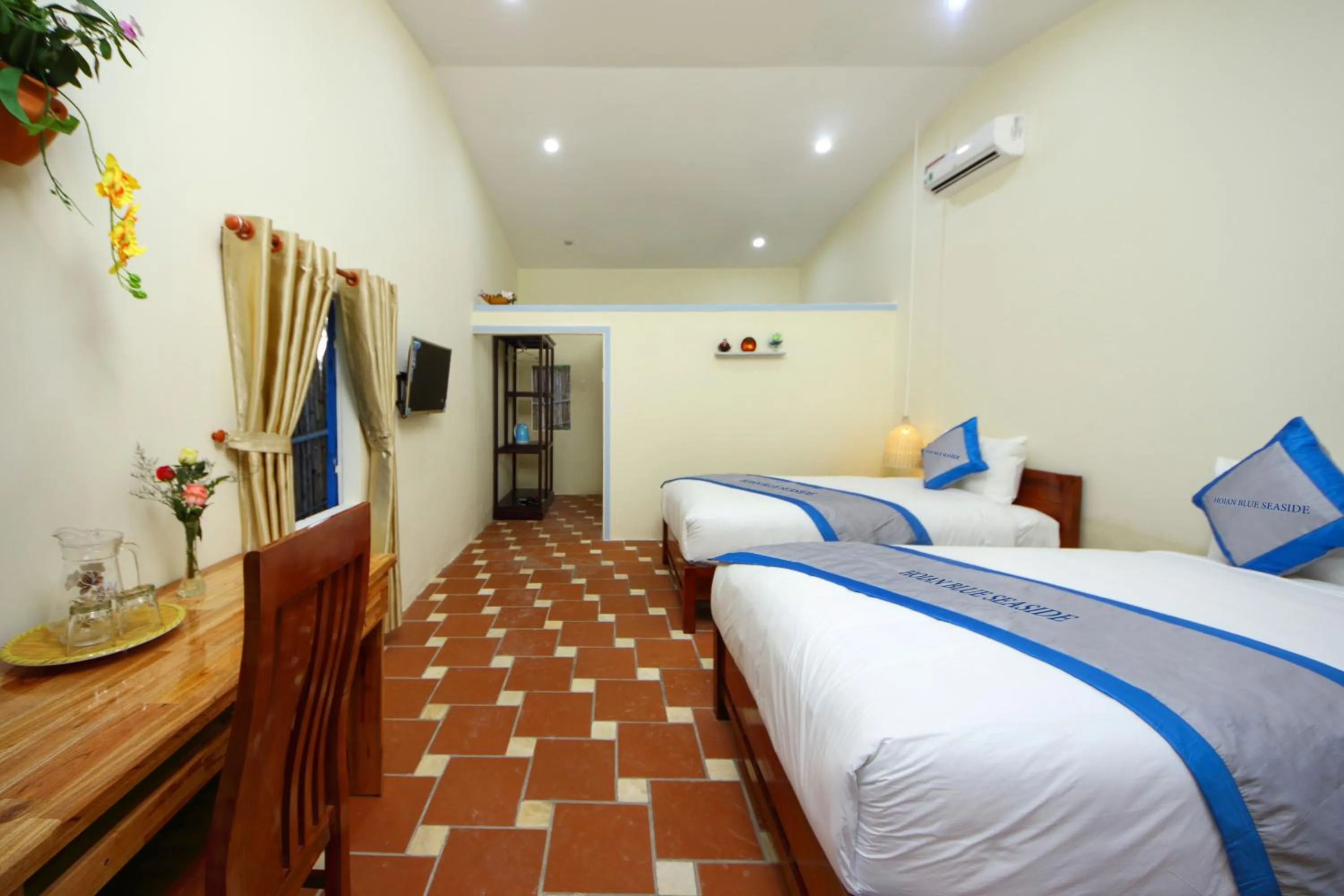Bed in Hoi An Blue Seaside Homestay
