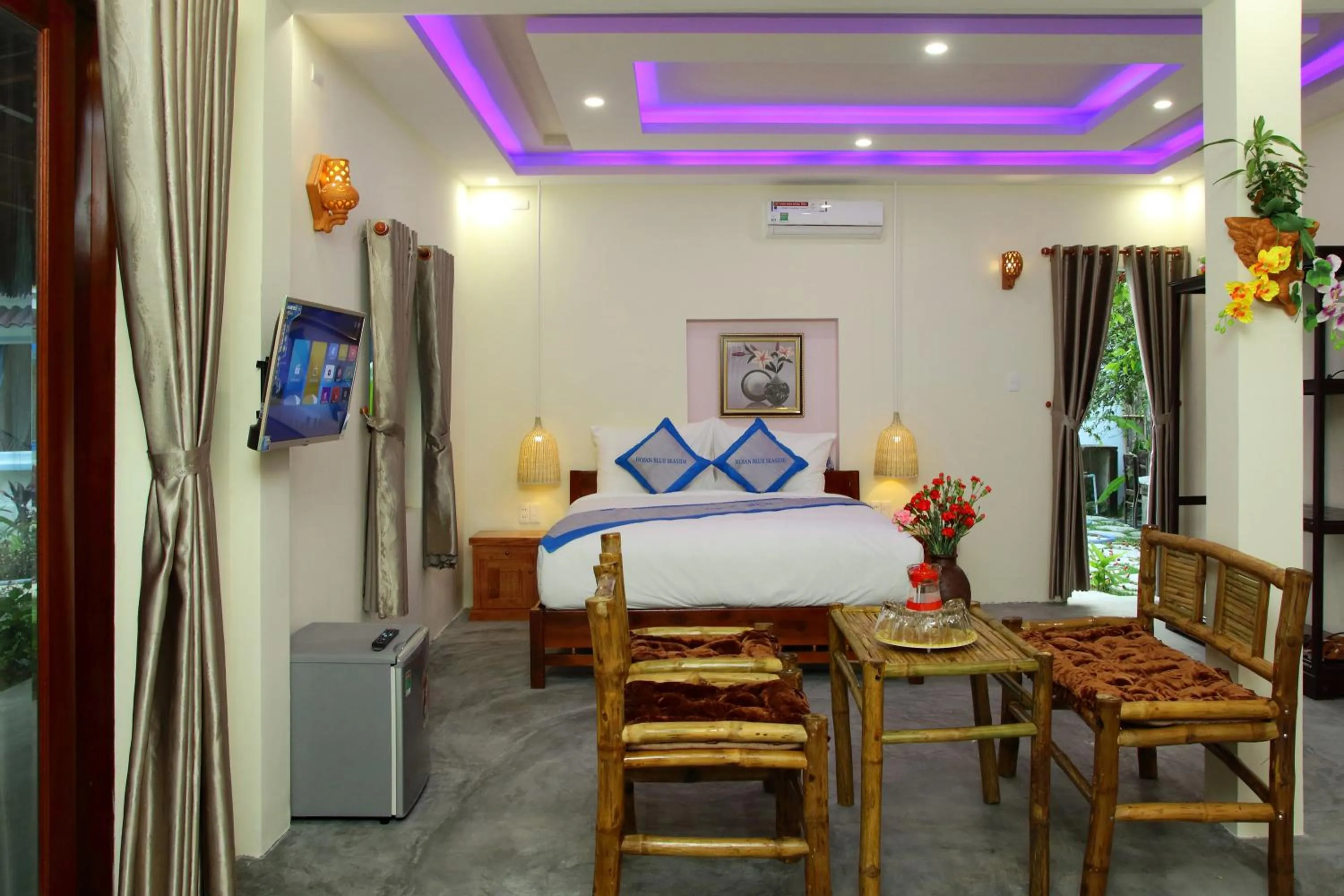 Bed in Hoi An Blue Seaside Homestay
