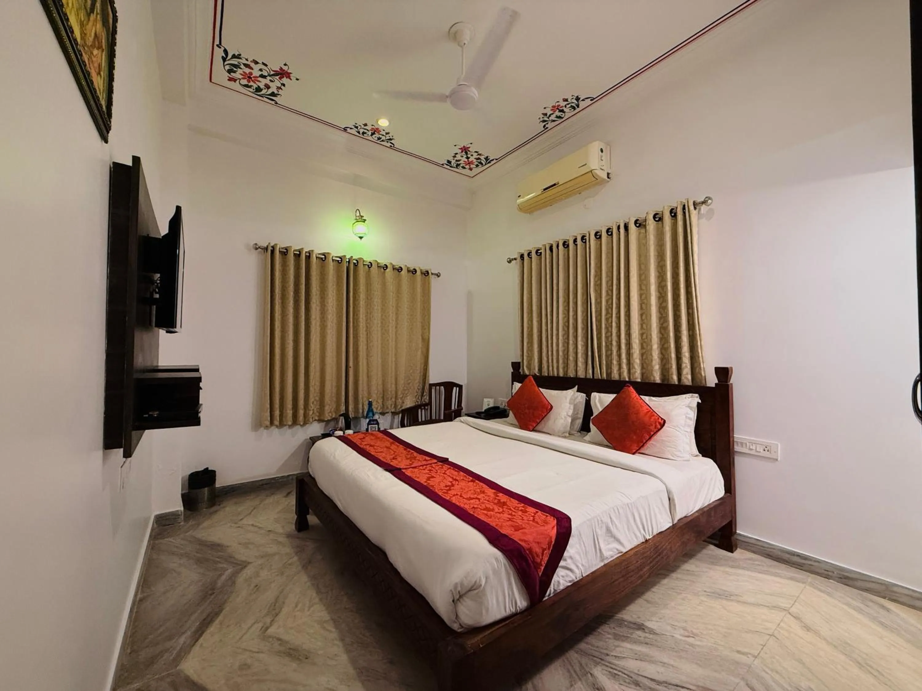 Bedroom, Bed in Atulya Niwas