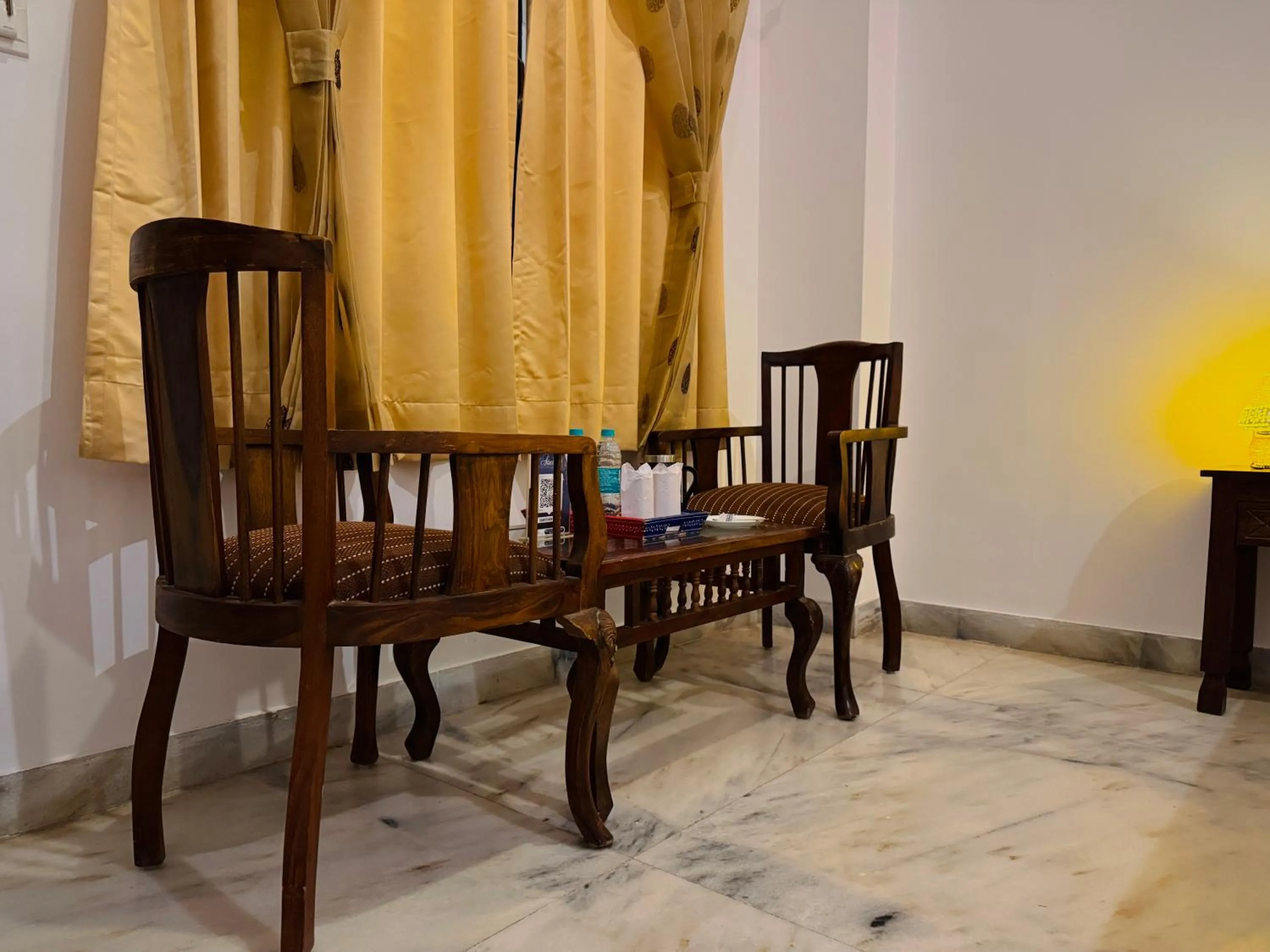 Seating area in Atulya Niwas