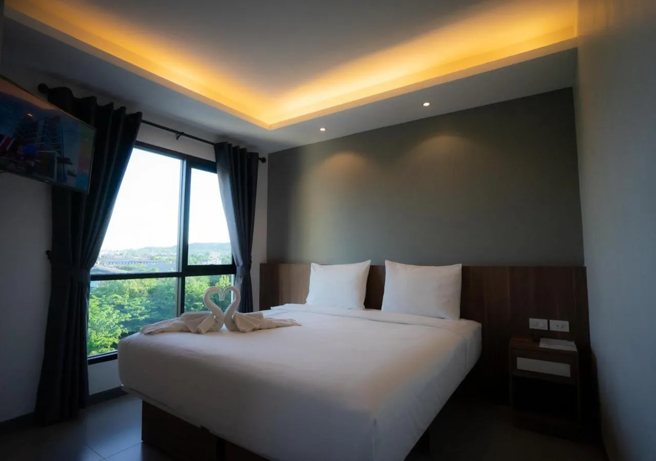Bedroom, Bed in The Zleep Chonburi