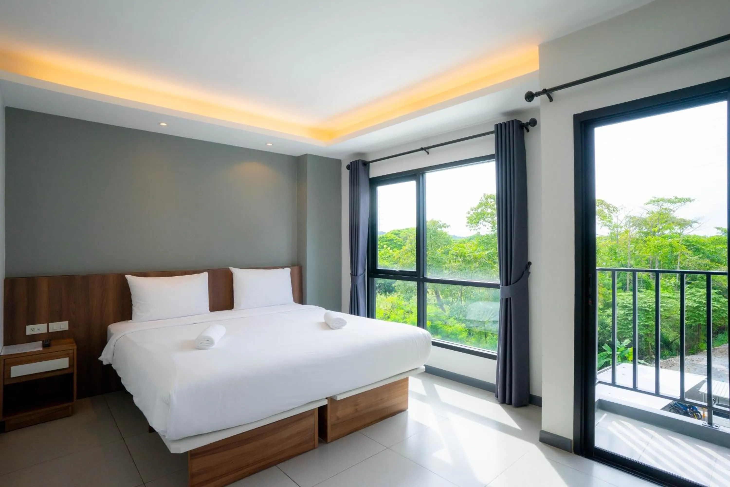 Bedroom, Bed in The Zleep Chonburi