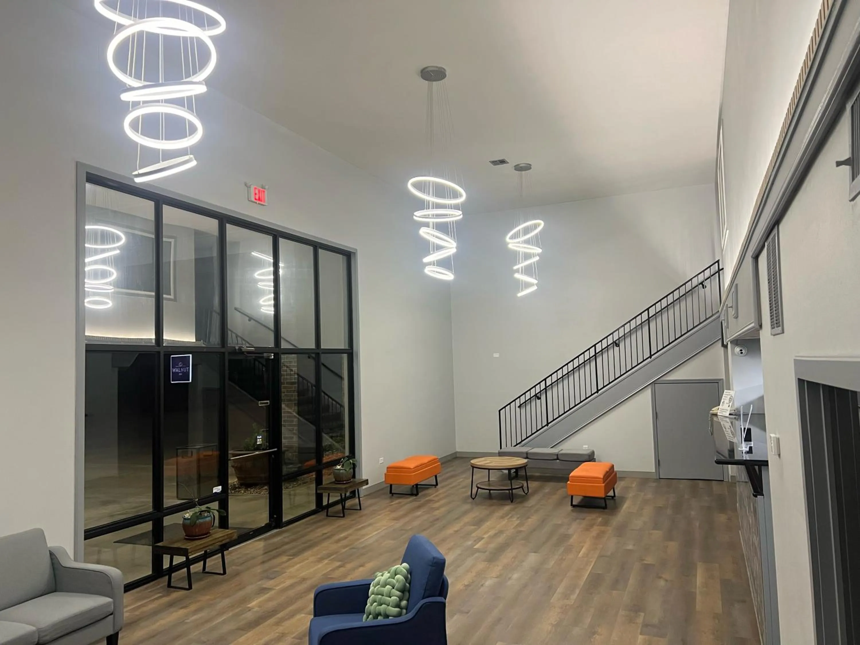 Lobby or reception in Walnut Inn Roland