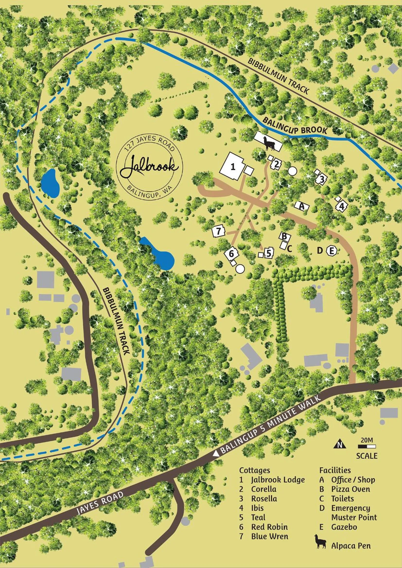 Balingup Jalbrook Cottages Jalbrook Estate