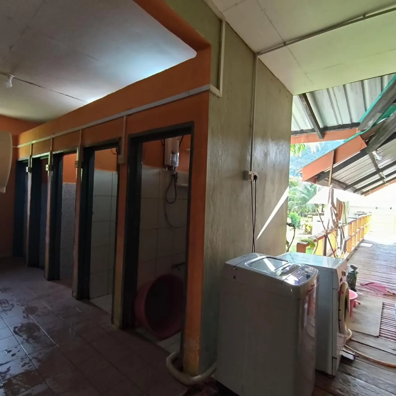 Shower, Bed in Kinabalu Poring Vacation Lodge