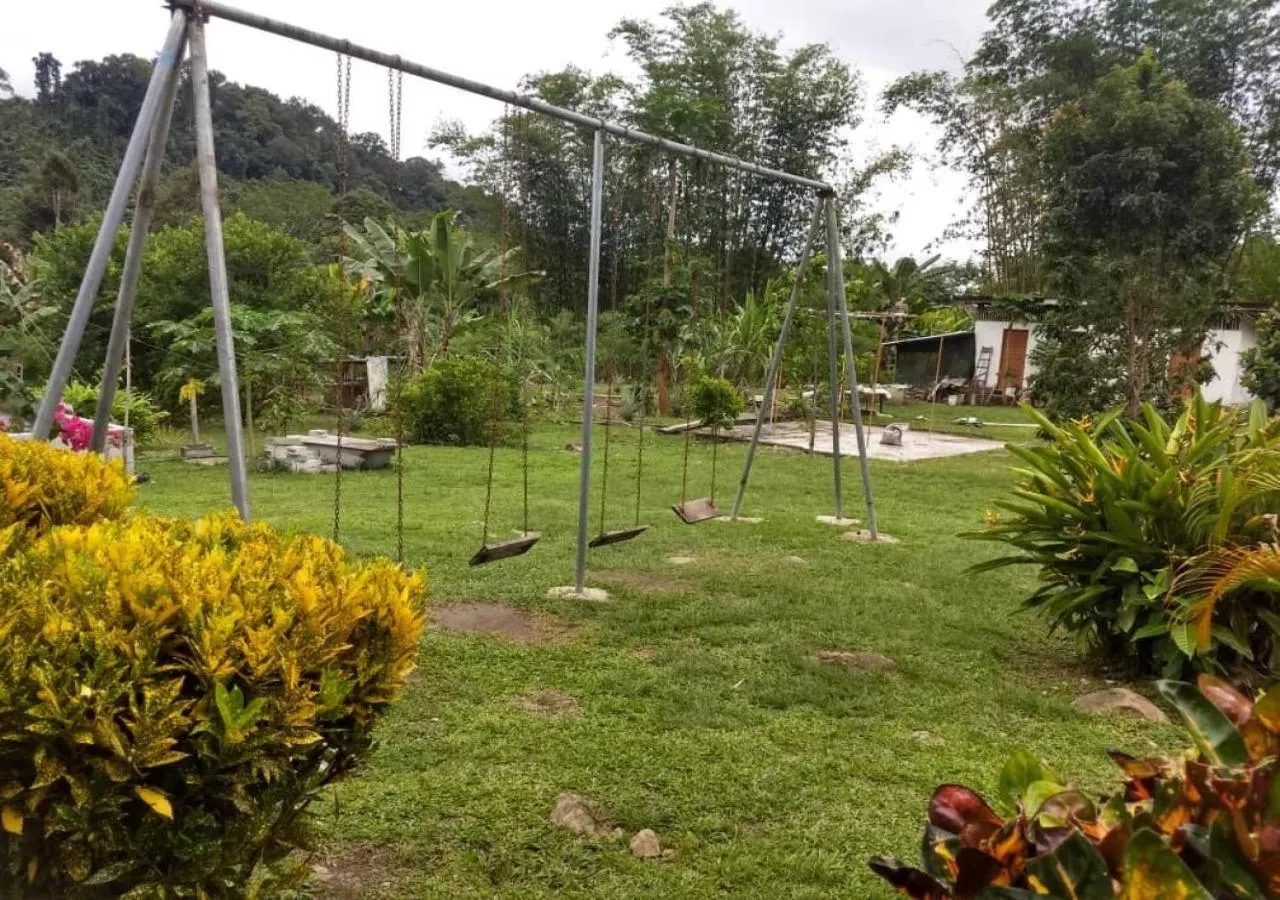 Garden view in Kinabalu Poring Vacation Lodge