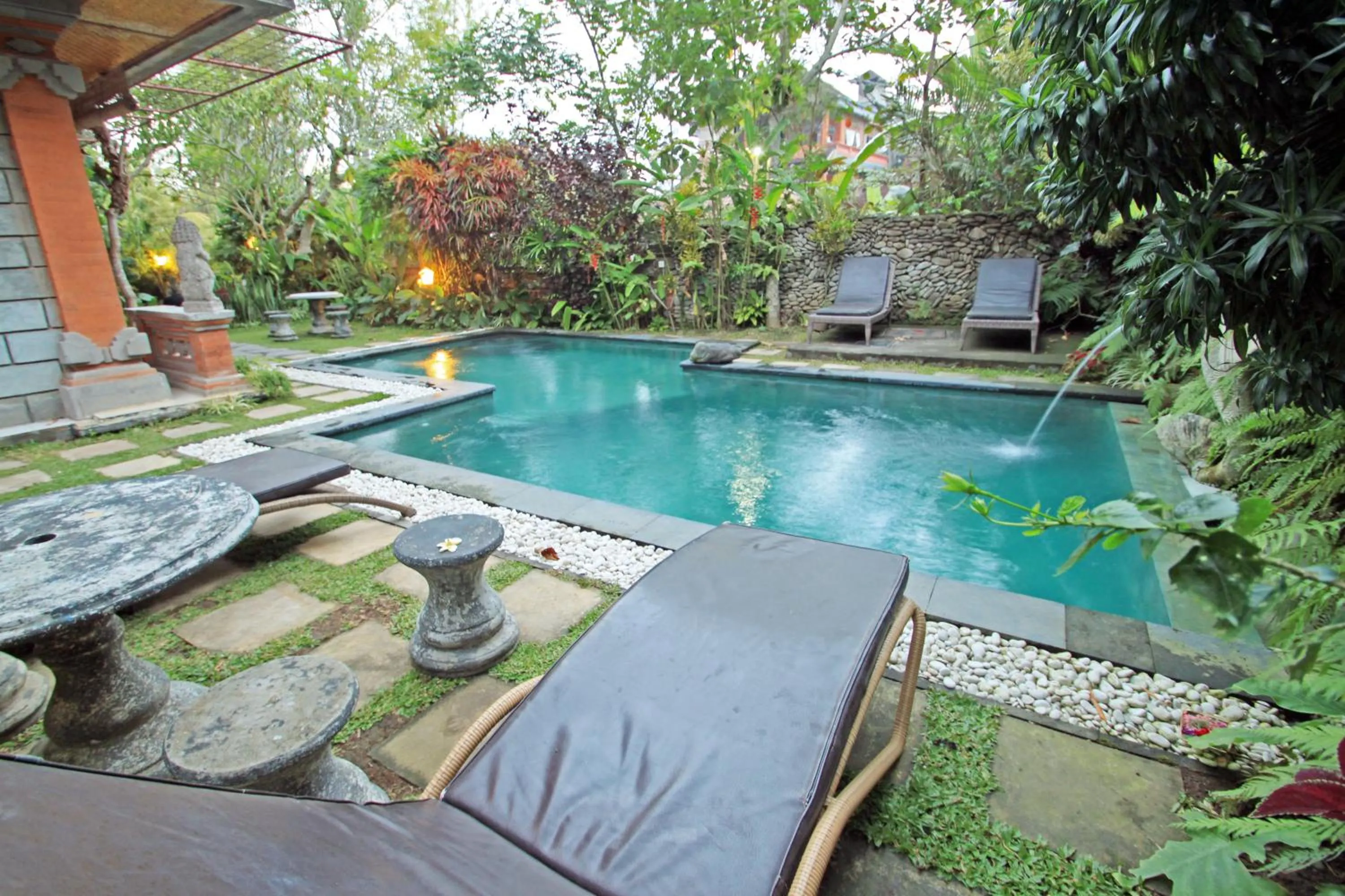 Swimming pool in Pering Bungalow Ubud