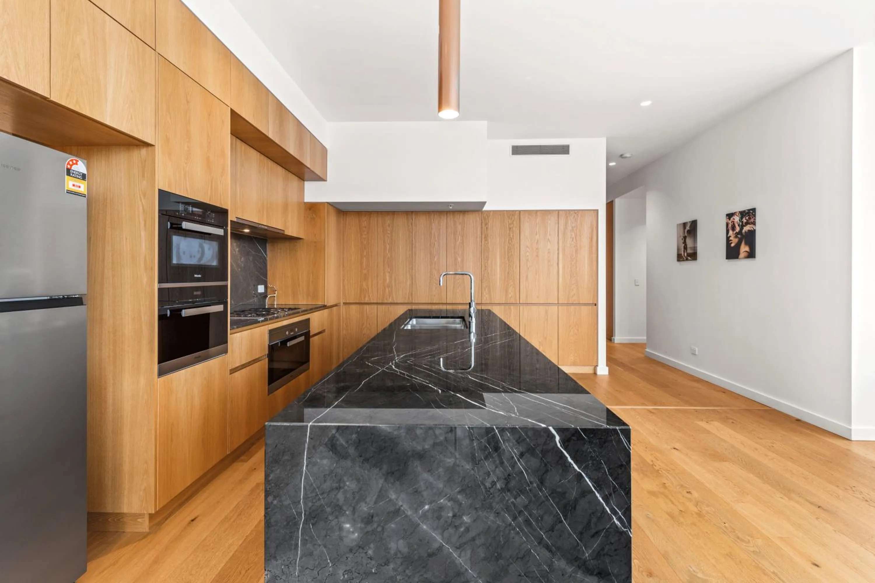 Kitchen or kitchenette in Brisbane One Apartments by CLLIX