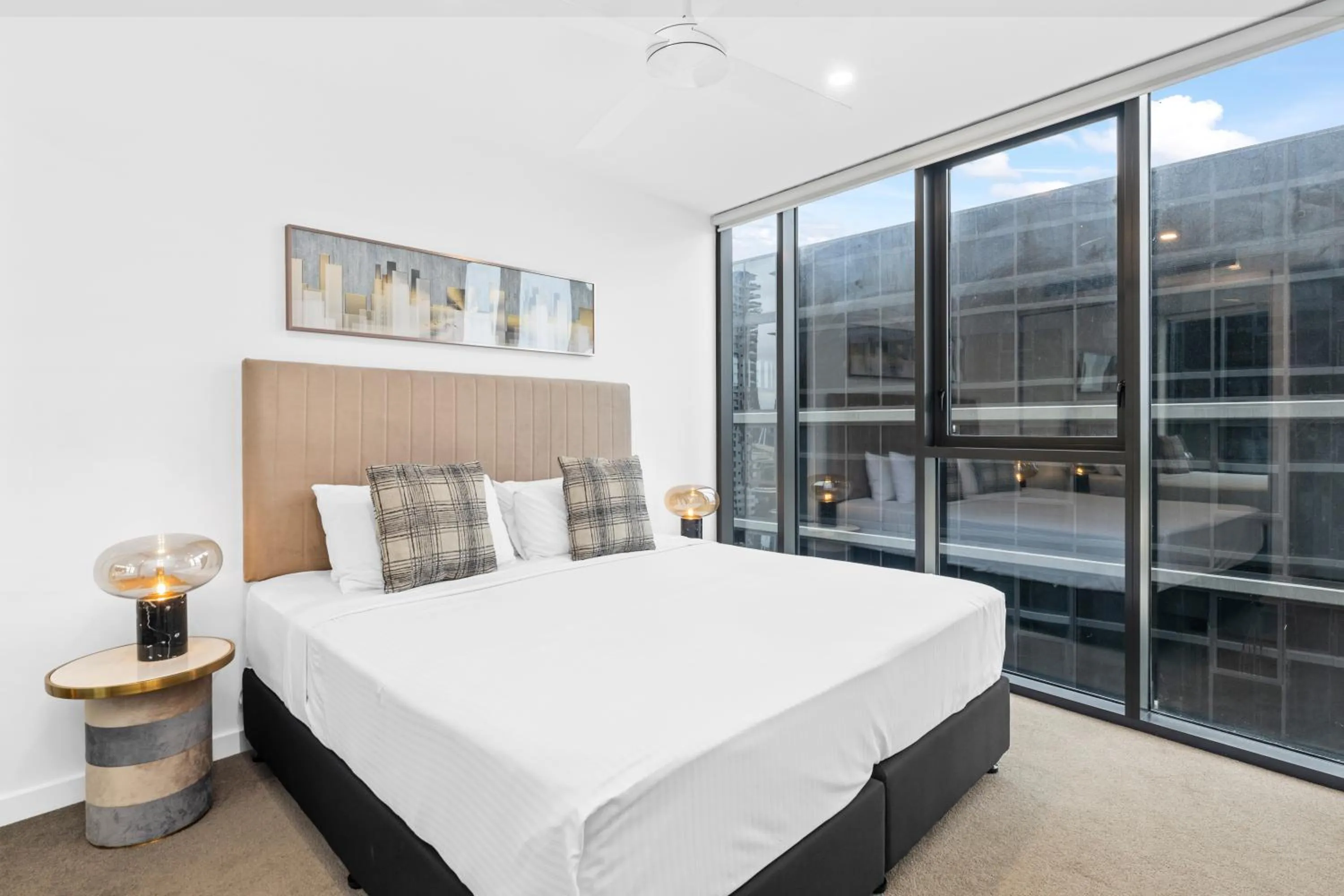 Bed in Brisbane One Apartments by CLLIX