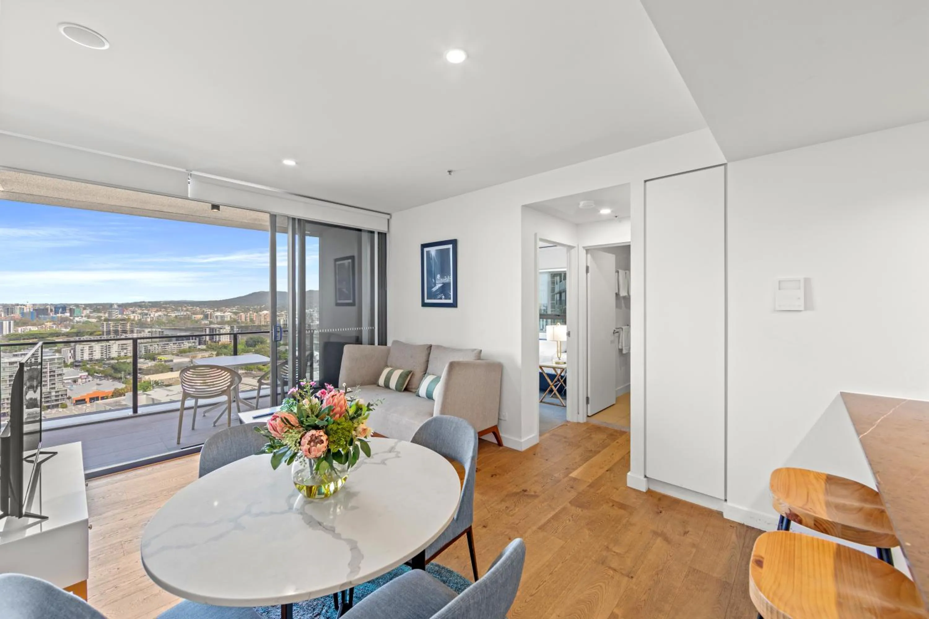 View (from property/room) in Brisbane One Apartments by CLLIX