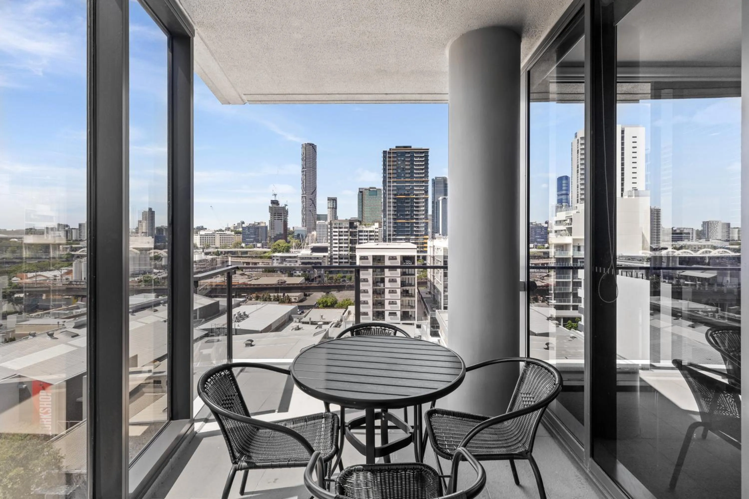 View (from property/room) in Brisbane One Apartments by CLLIX