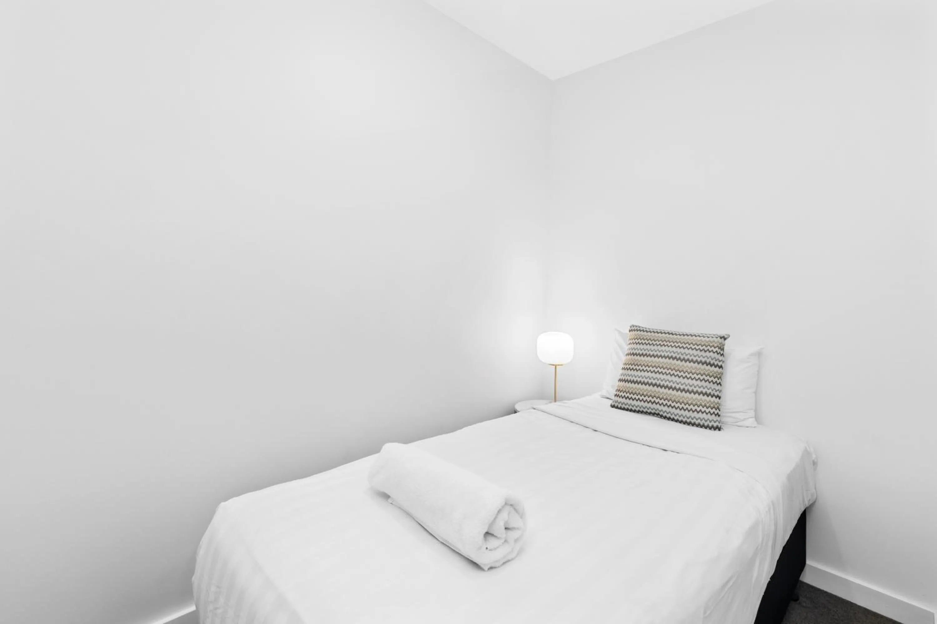 Bed in Brisbane One Apartments by CLLIX