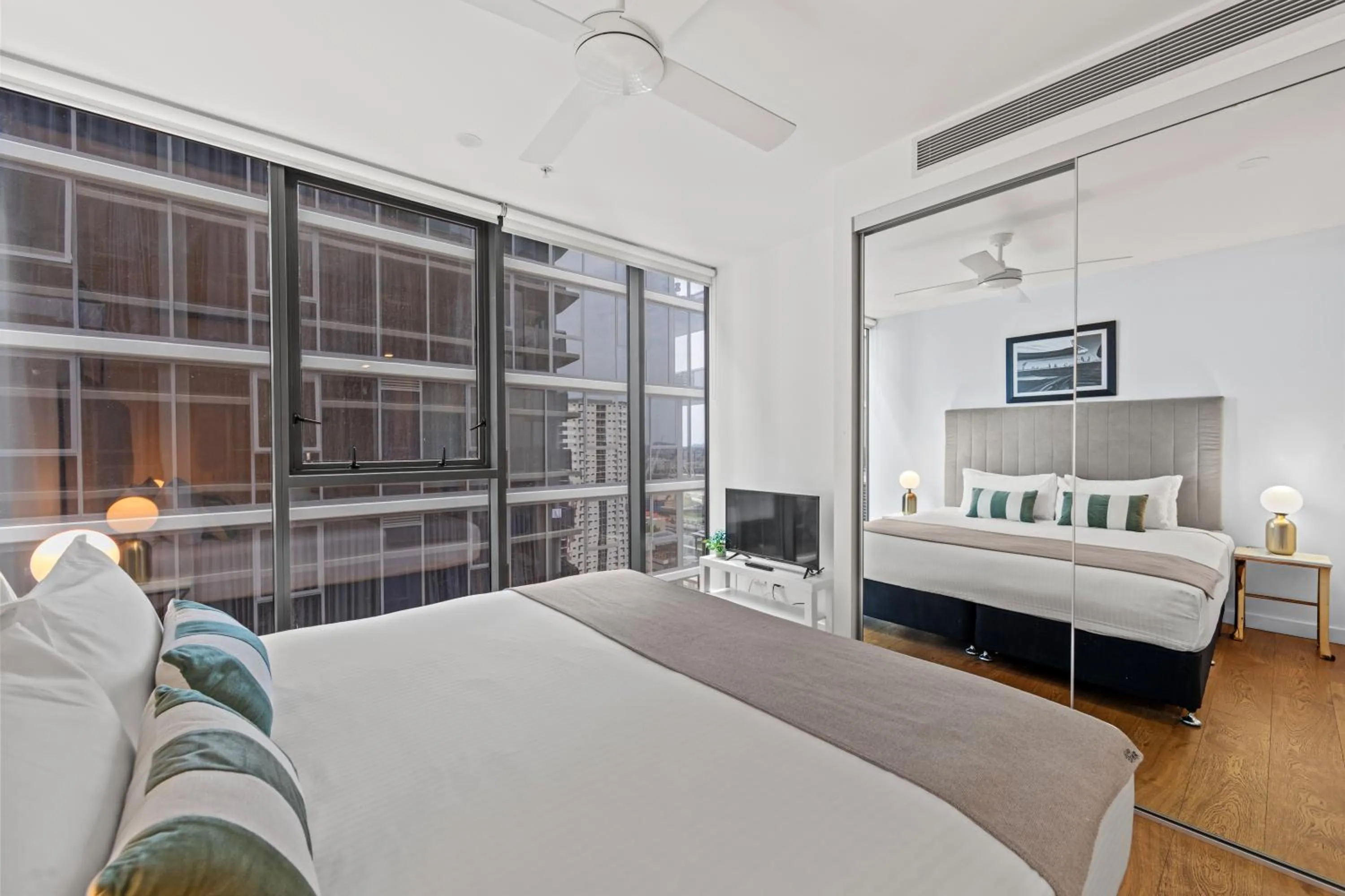 Bed in Brisbane One Apartments by CLLIX