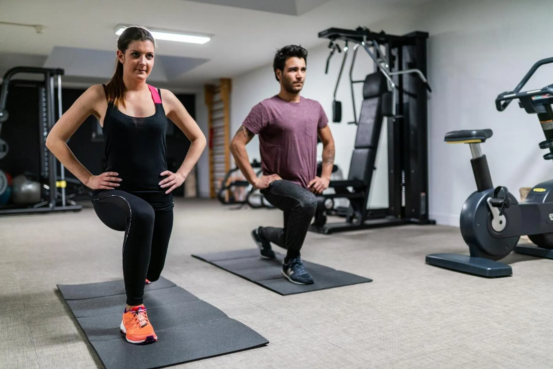 Fitness centre/facilities in Ambiez Residencehotel