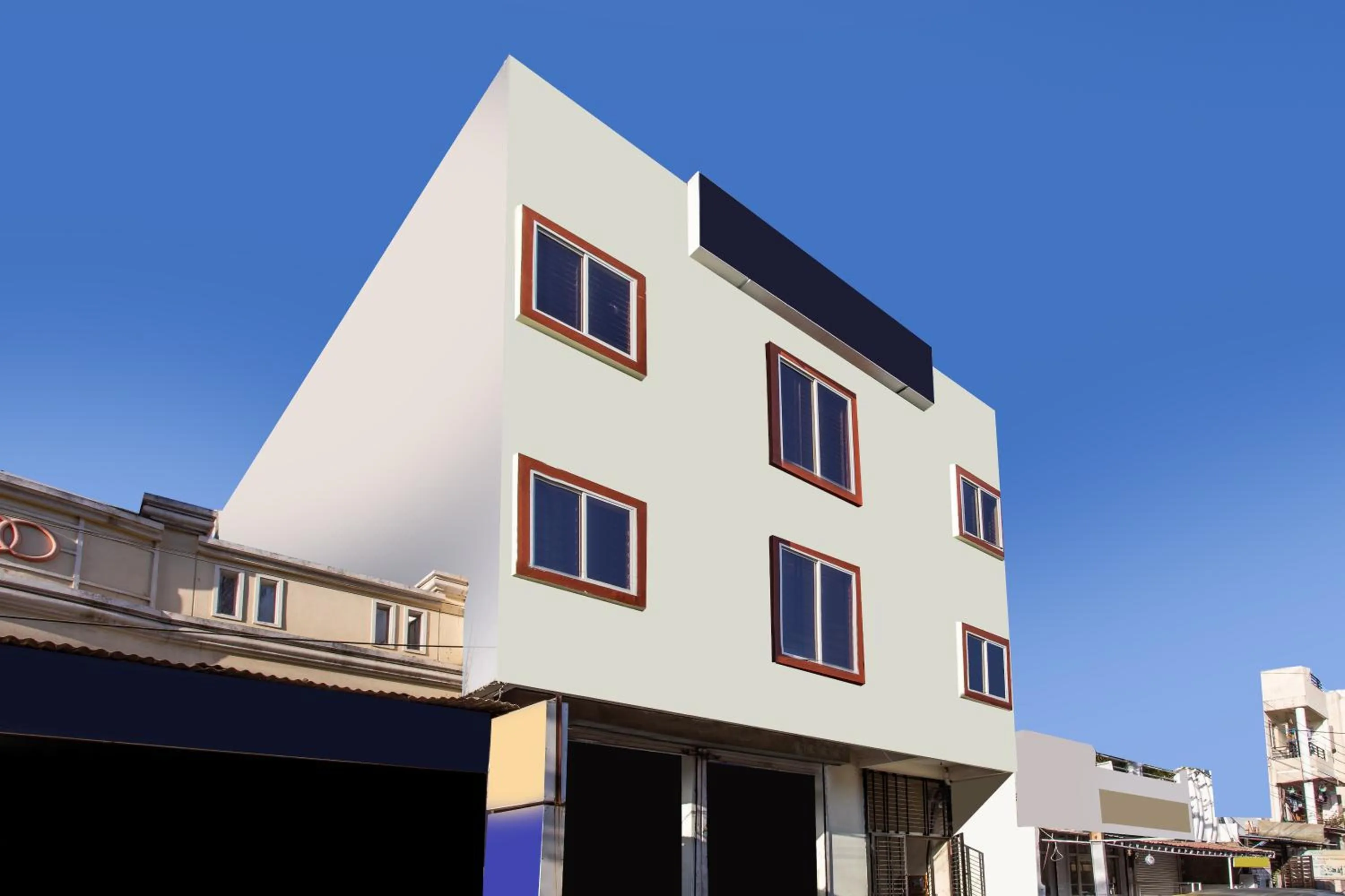 Facade/entrance in Hotel O Manjulam Regency