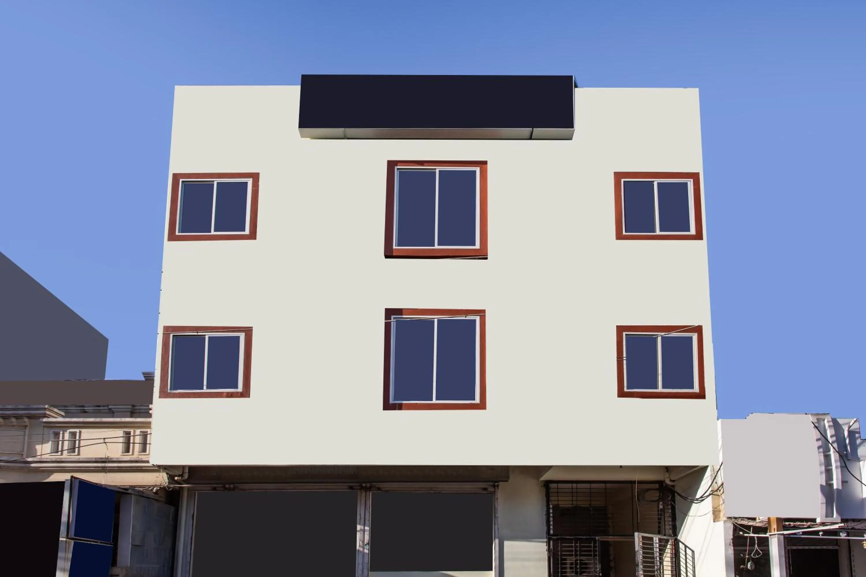 Facade/entrance in Hotel O Manjulam Regency