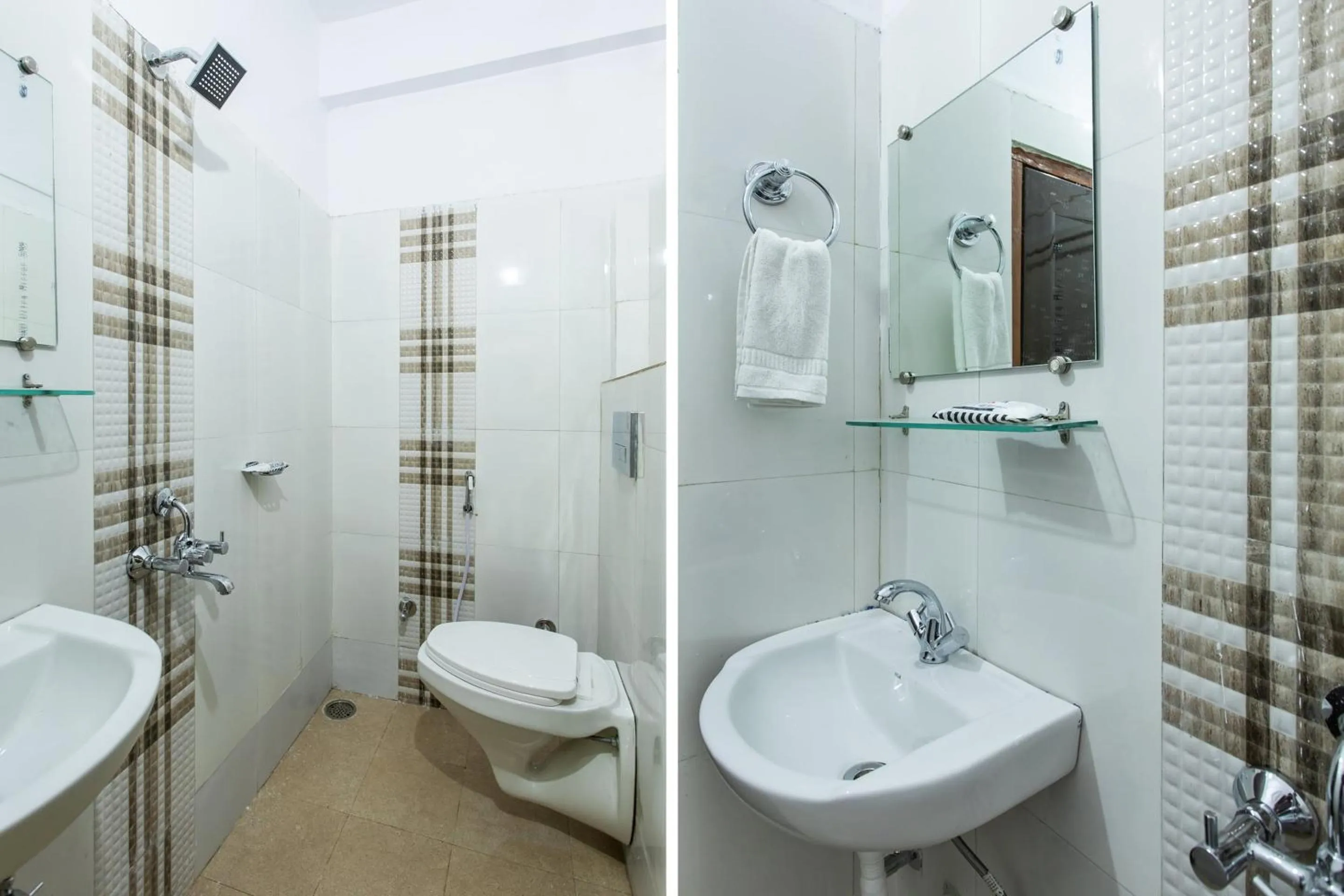 Bathroom in Hotel O Manjulam Regency