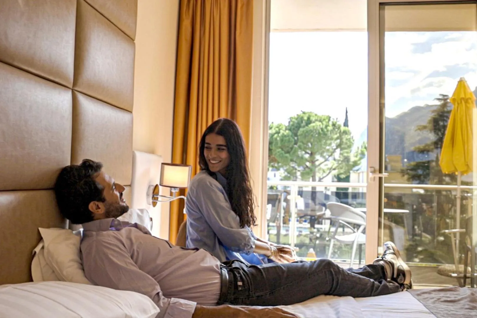 Bedroom, Bed in Hotel Savoy Palace - Tonelli Hotels