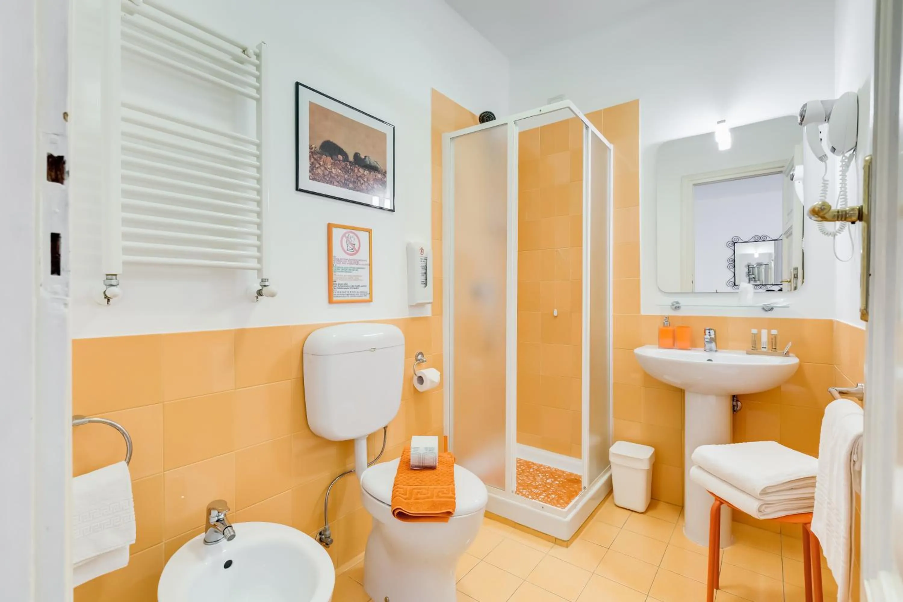 Shower in 2 Passi Al Colosseo B&B