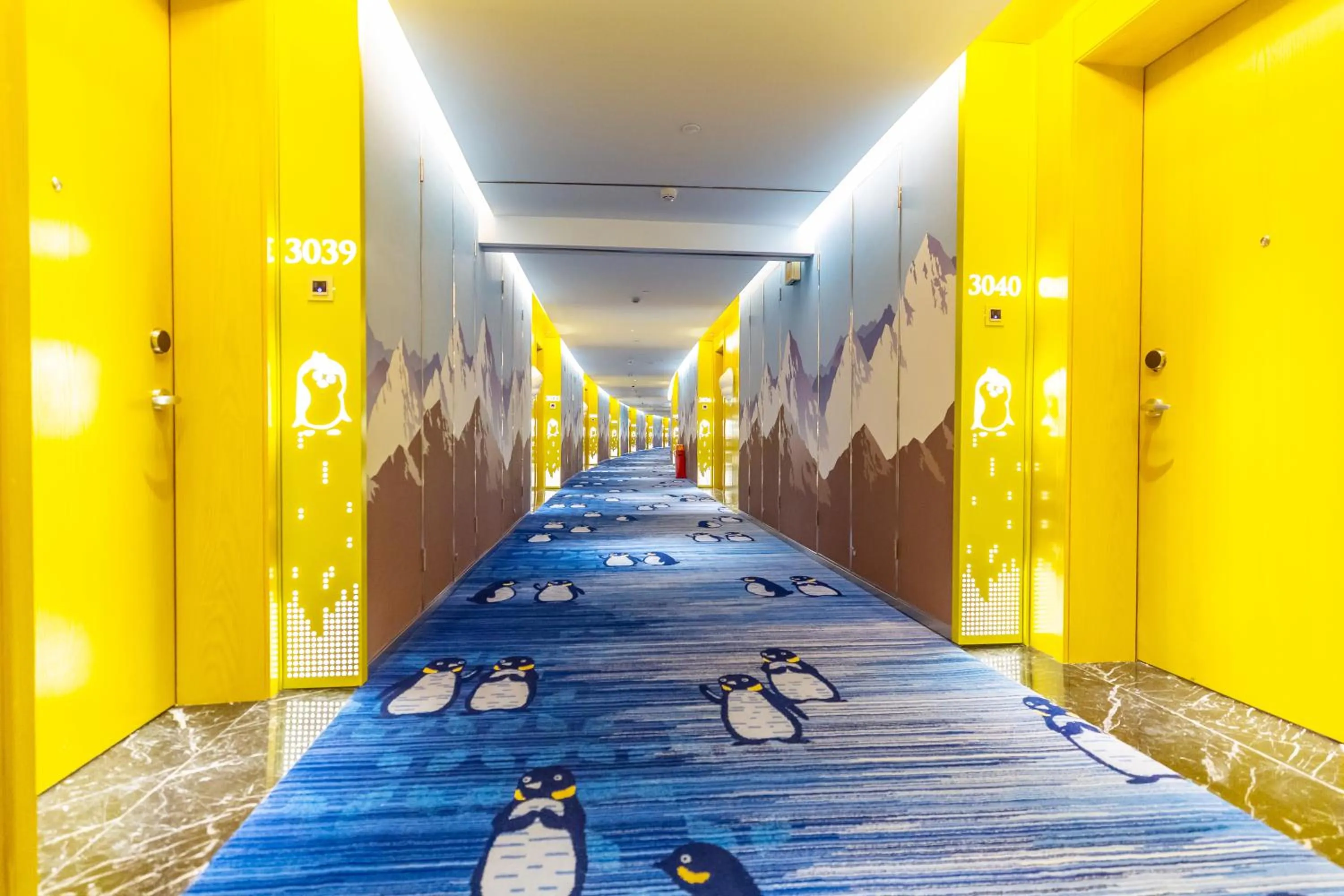 Decorative detail in Shanghai Haichang Ocean Park Resort Hotel