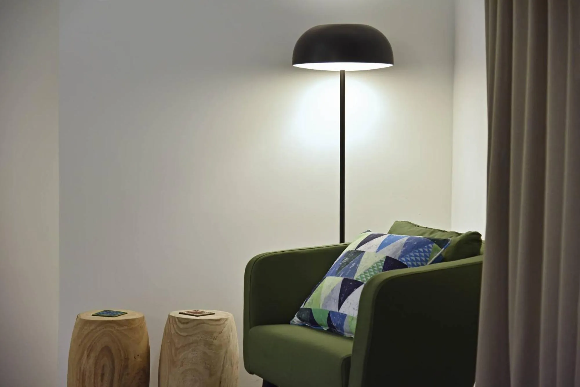 Seating area in Villa Pirreca