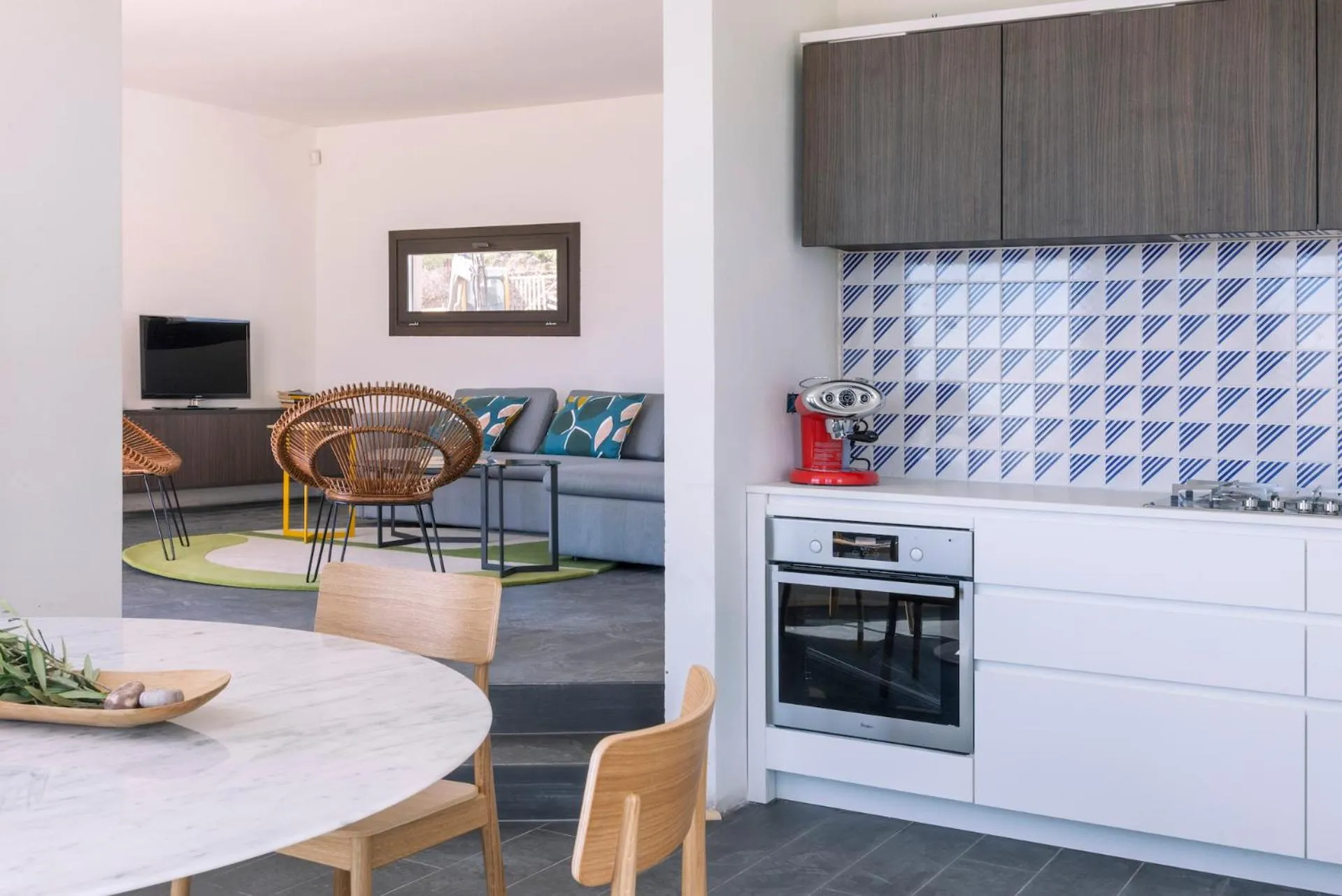 Kitchen or kitchenette in Villa Pirreca