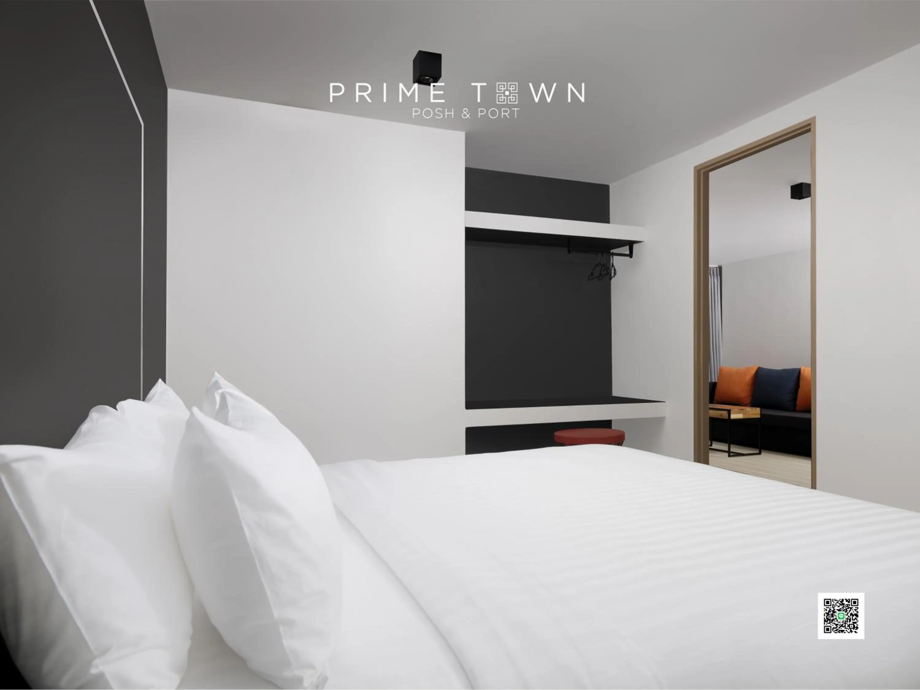 Bedroom, Bed in PRIME TOWN - Posh & Port Hotel PHUKET
