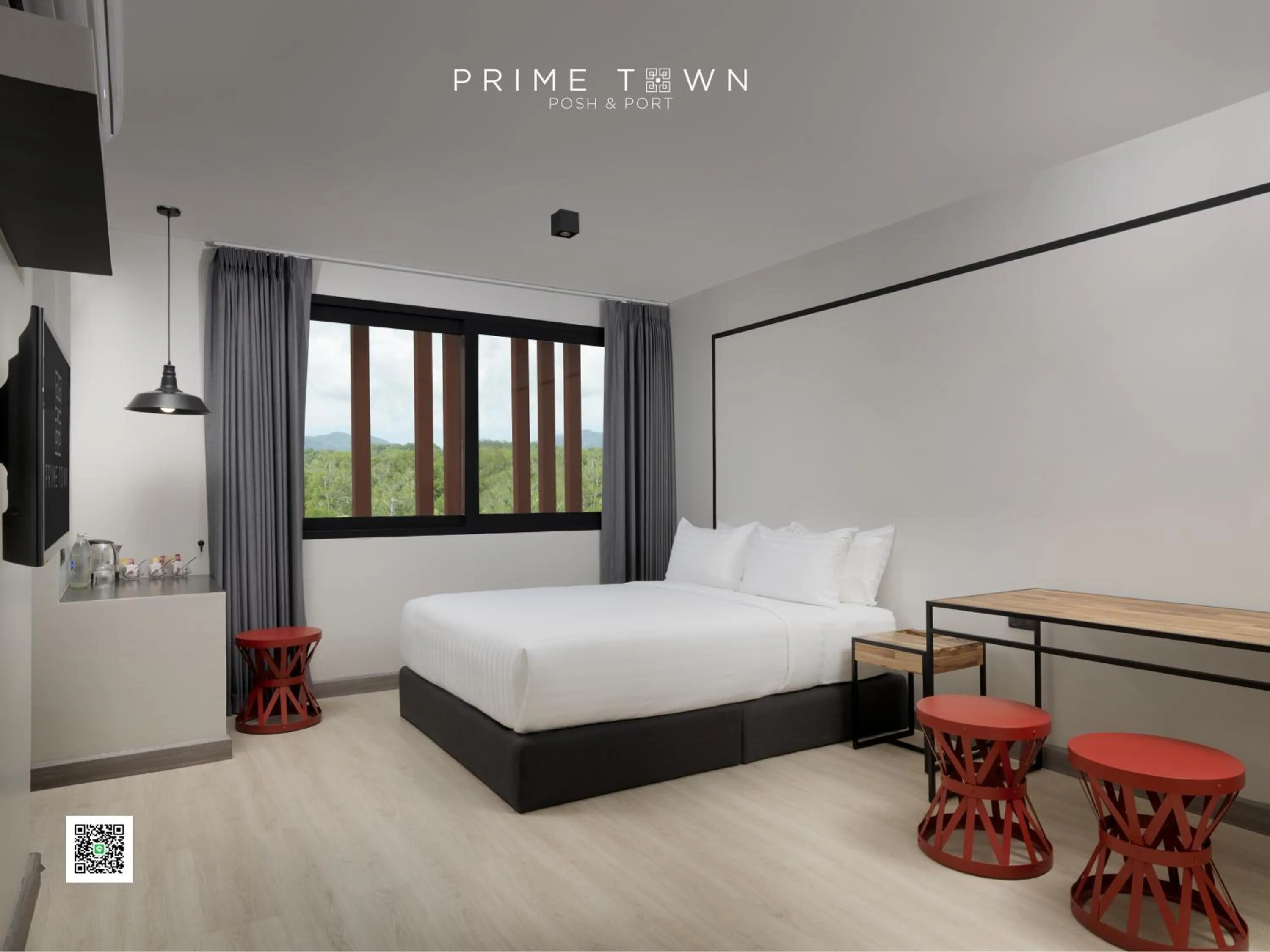 Bedroom, Bed in PRIME TOWN - Posh & Port Hotel PHUKET